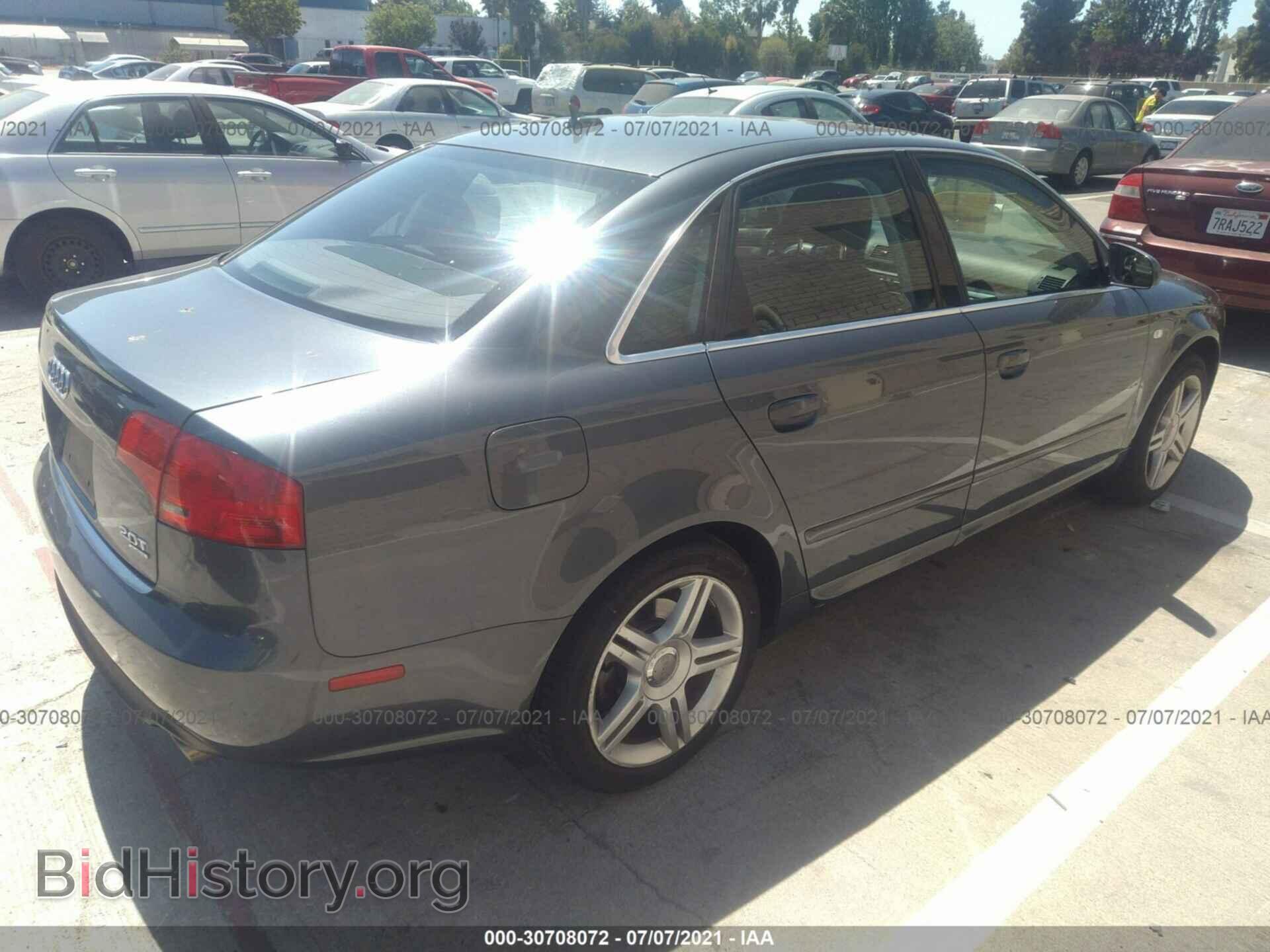 2008 AUDI A4 - VIN: WAUDF78E28A101990 - Фото 4
