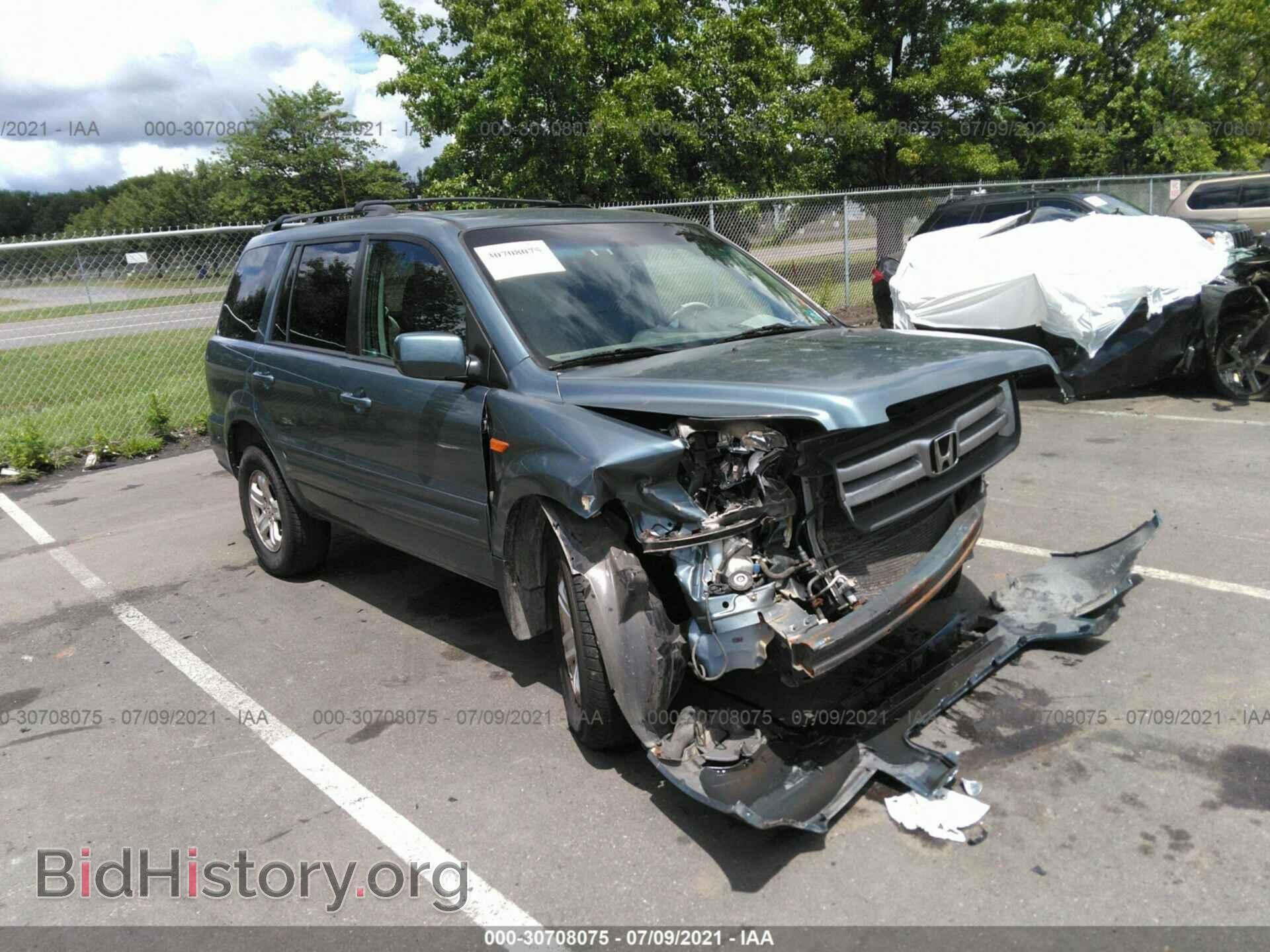 Photo 5FNYF18208B011736 - HONDA PILOT 2008