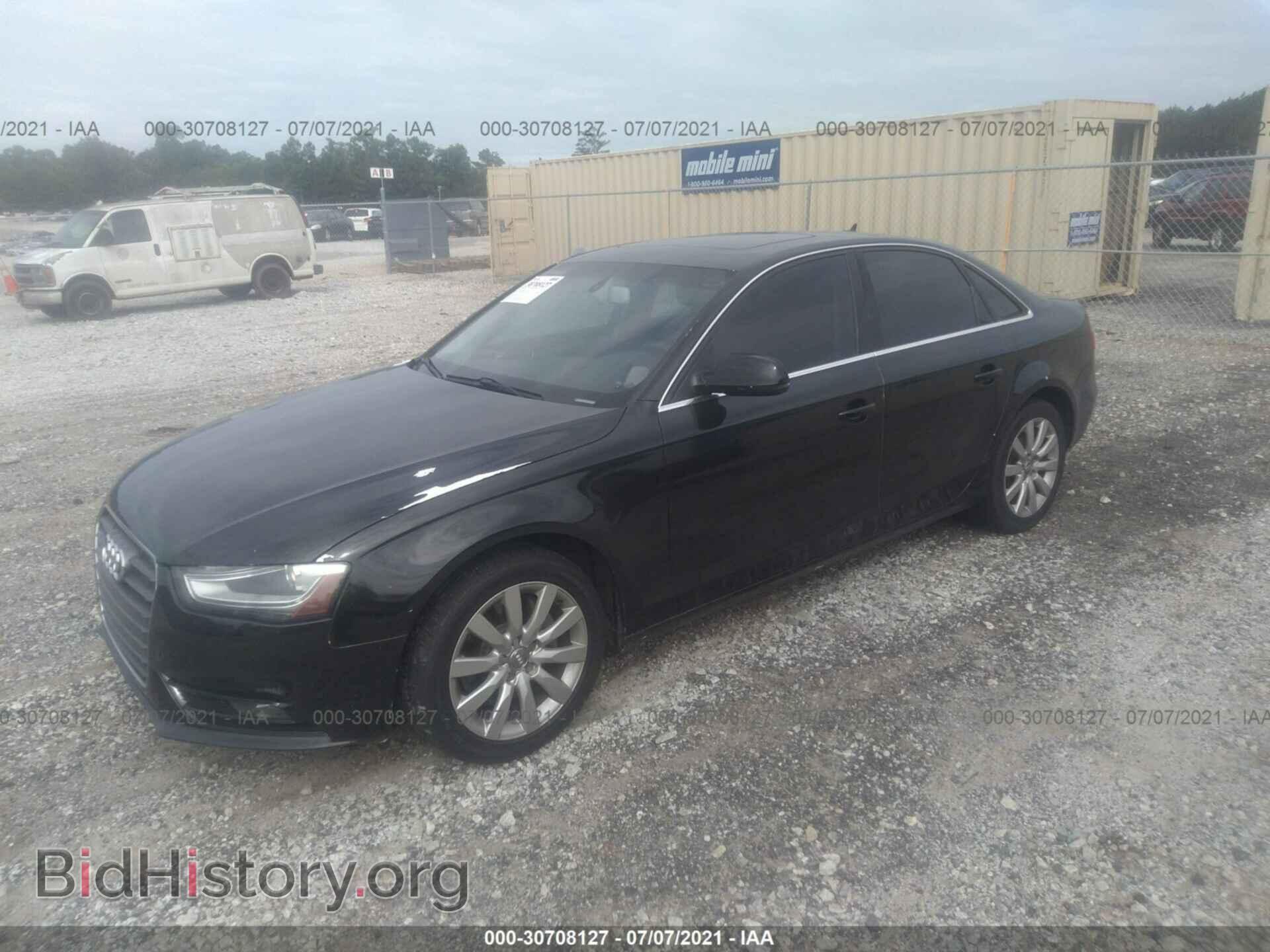 2013 AUDI A4 - VIN: WAUBFAFL6DN013131 - Фото 2