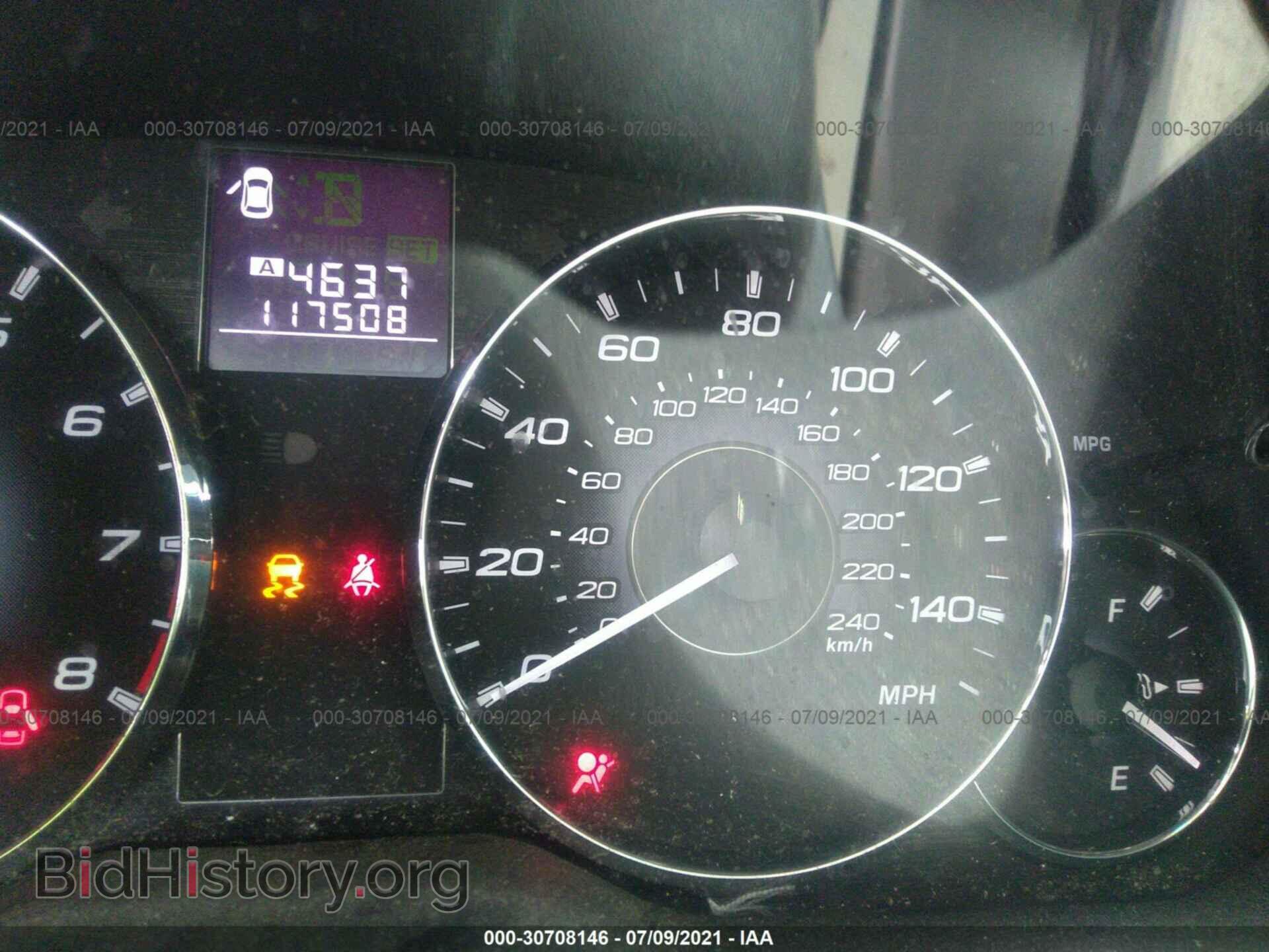 2011 SUBARU OUTBACK - VIN: 4S4BRBAC0B1370554 - Фото 7