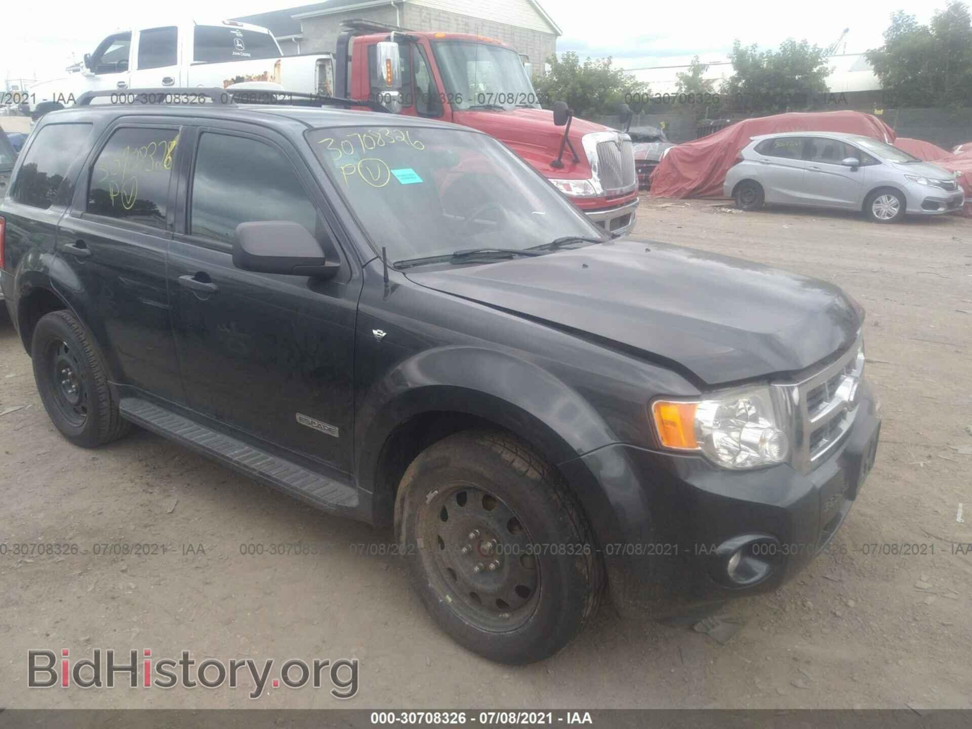 Photo 1FMCU03148KB76258 - FORD ESCAPE 2008