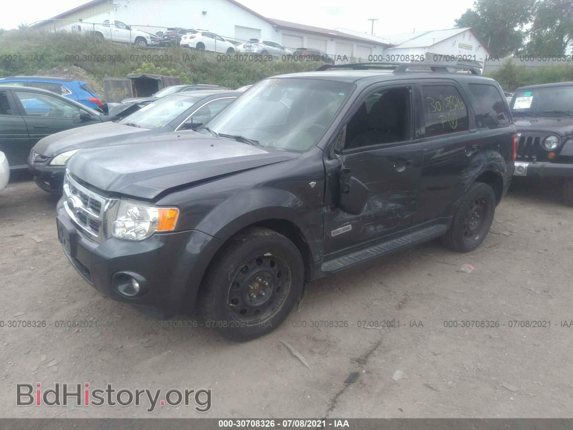 2008 FORD ESCAPE - VIN: 1FMCU03148KB76258 - Фото 2