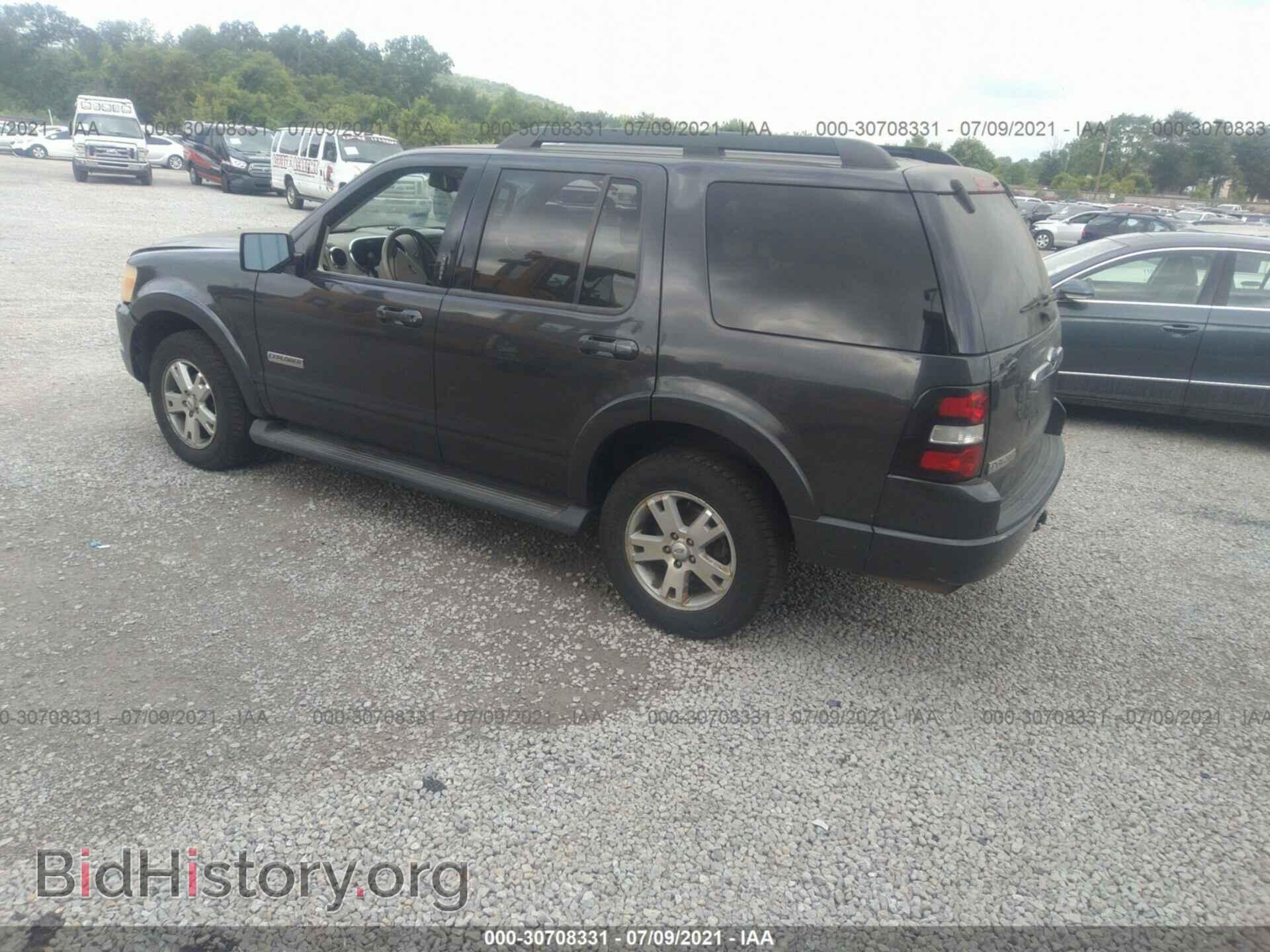 2007 FORD EXPLORER - VIN: 1FMEU73E87UB17172 - Photo 3