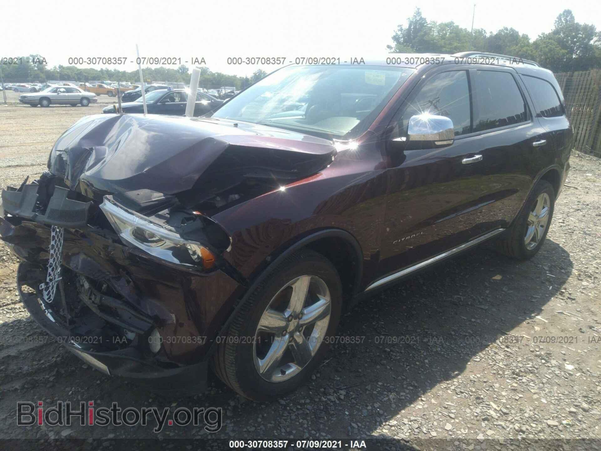 2012 DODGE DURANGO - VIN: 1C4RDJEG3CC322464 - Фото 2