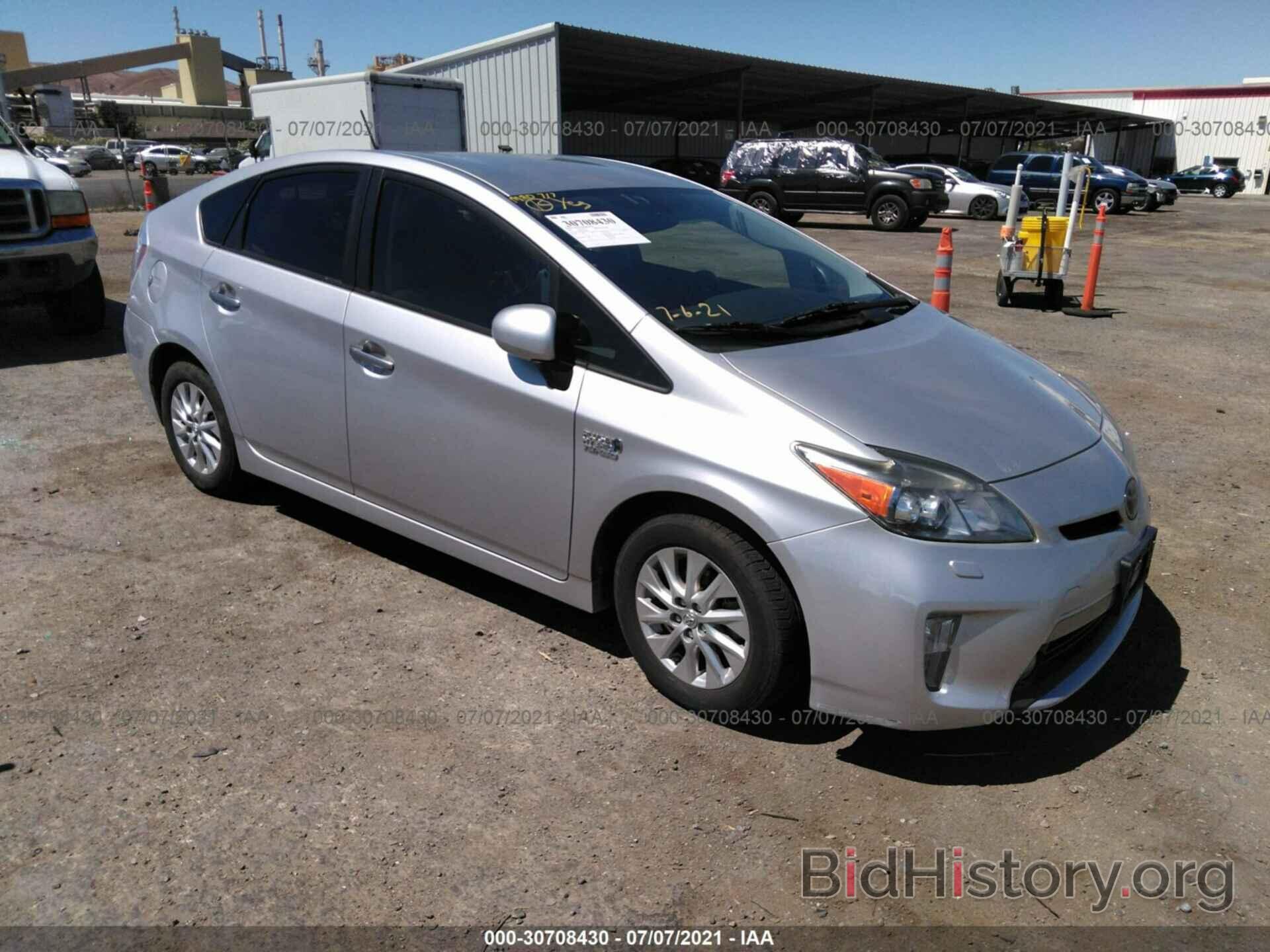 Photo JTDKN3DP9C3018843 - TOYOTA PRIUS PLUG-IN 2012