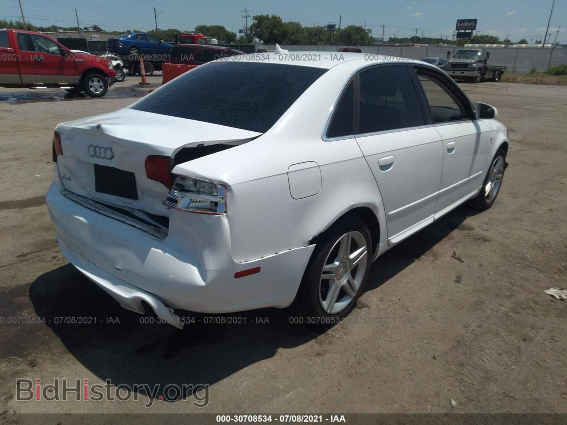 2008 AUDI A4 - VIN: WAUDF78E78A055816 - Фото 4