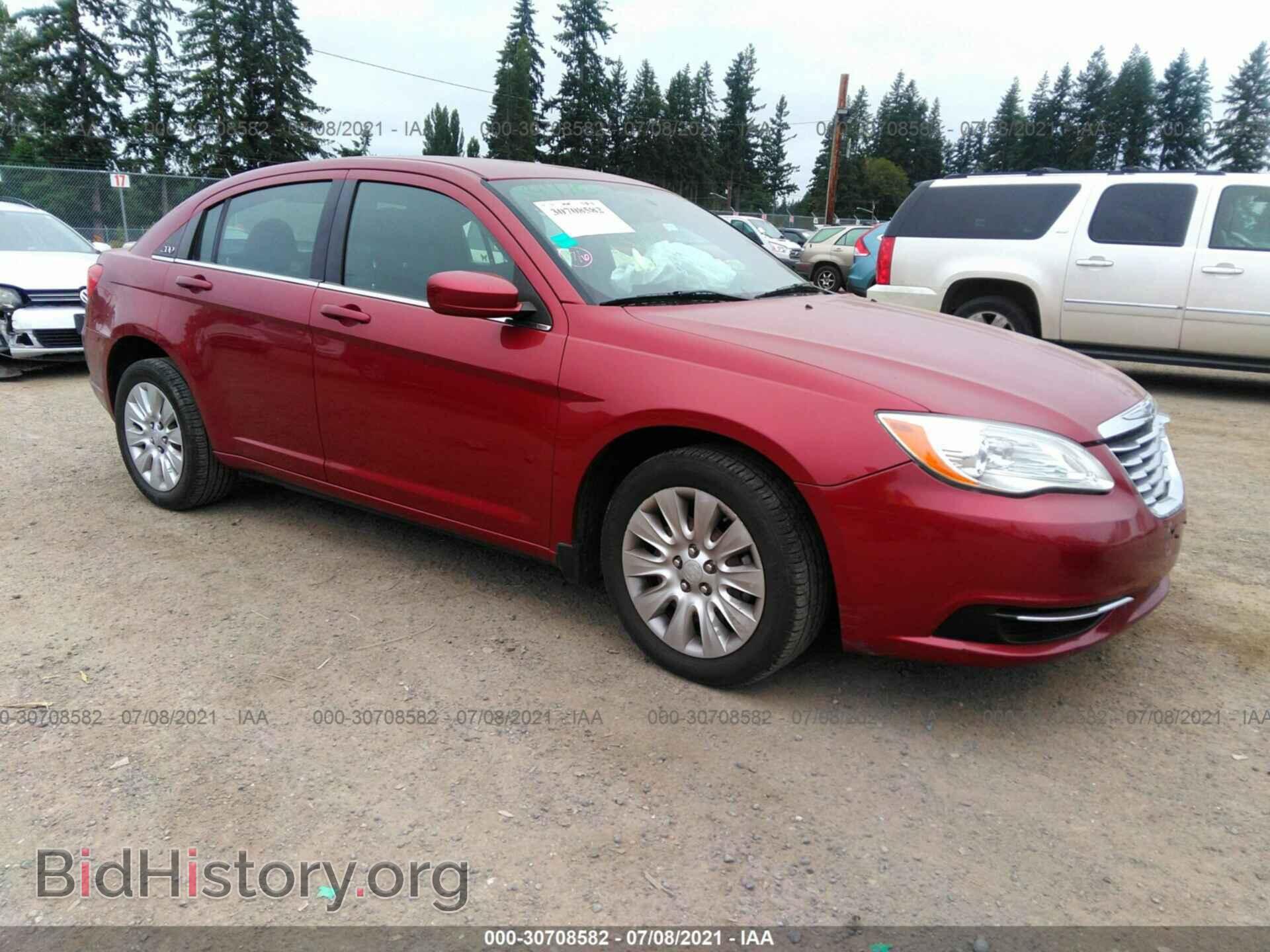 Фотография 1C3CCBAB0CN267764 - CHRYSLER 200 2012