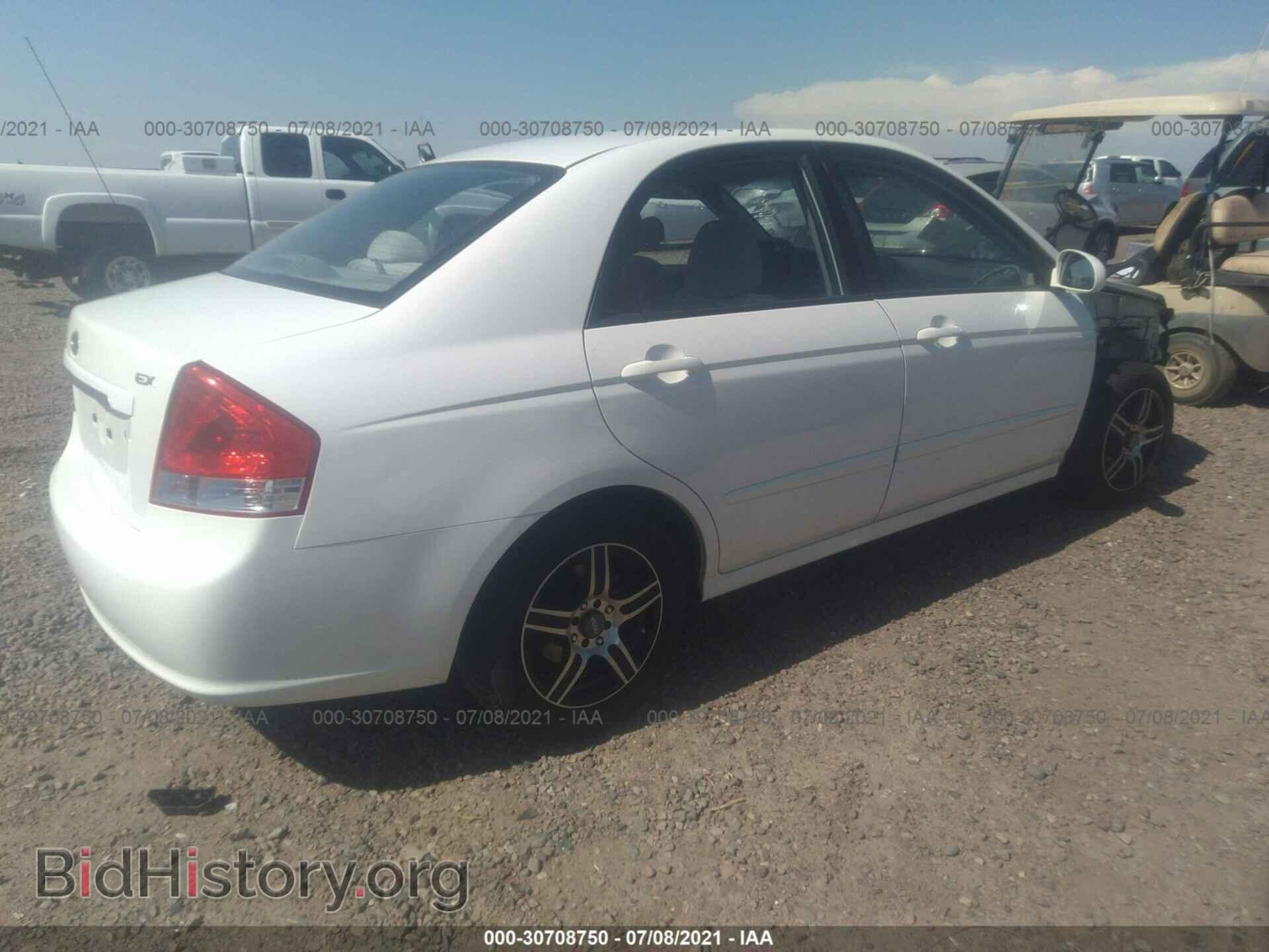 2008 KIA SPECTRA - VIN: KNAFE122X85580465 - Фото 4