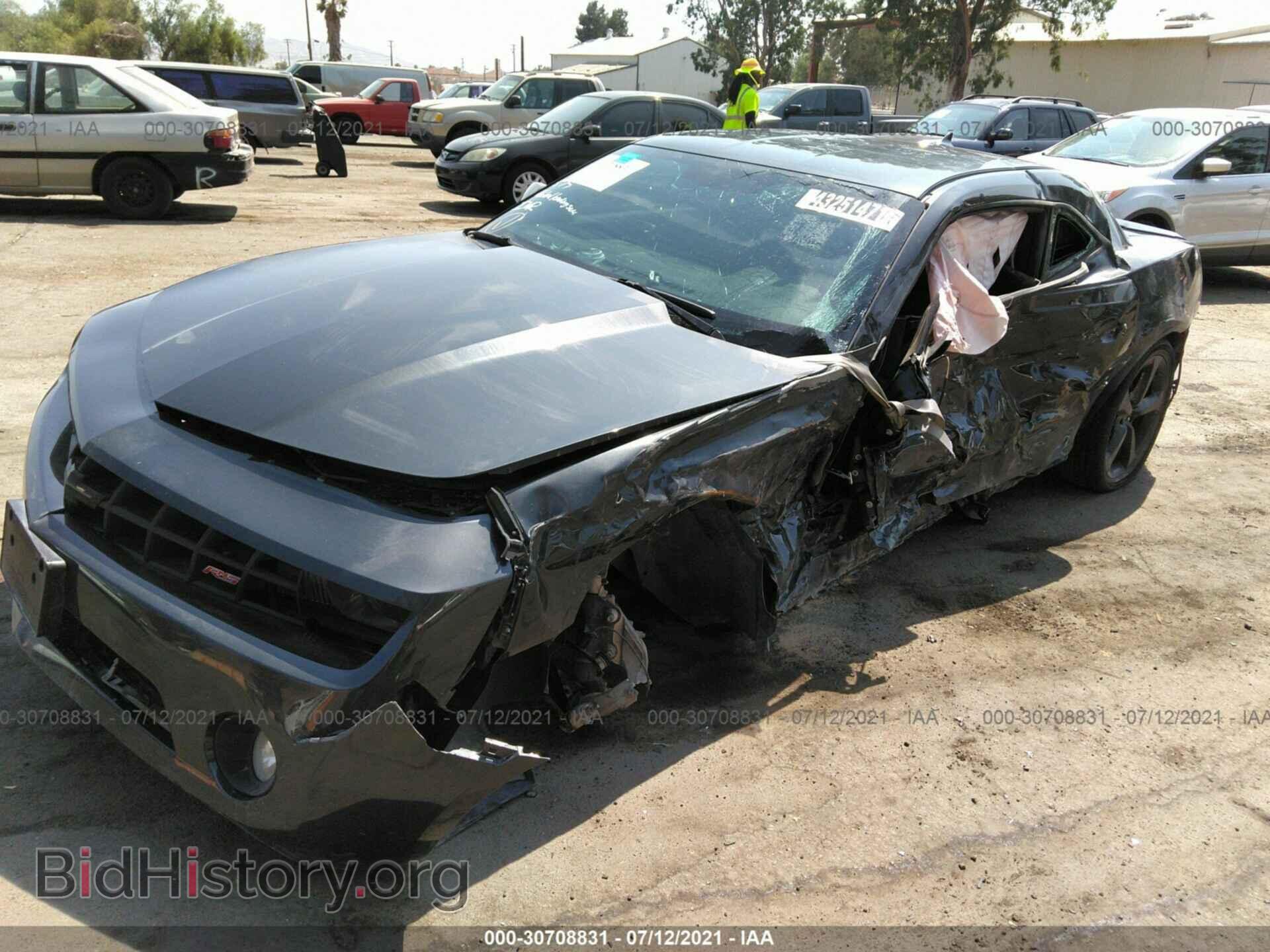 2013 CHEVROLET CAMARO - VIN: 2G1FB1E36D9175192 - Фото 2