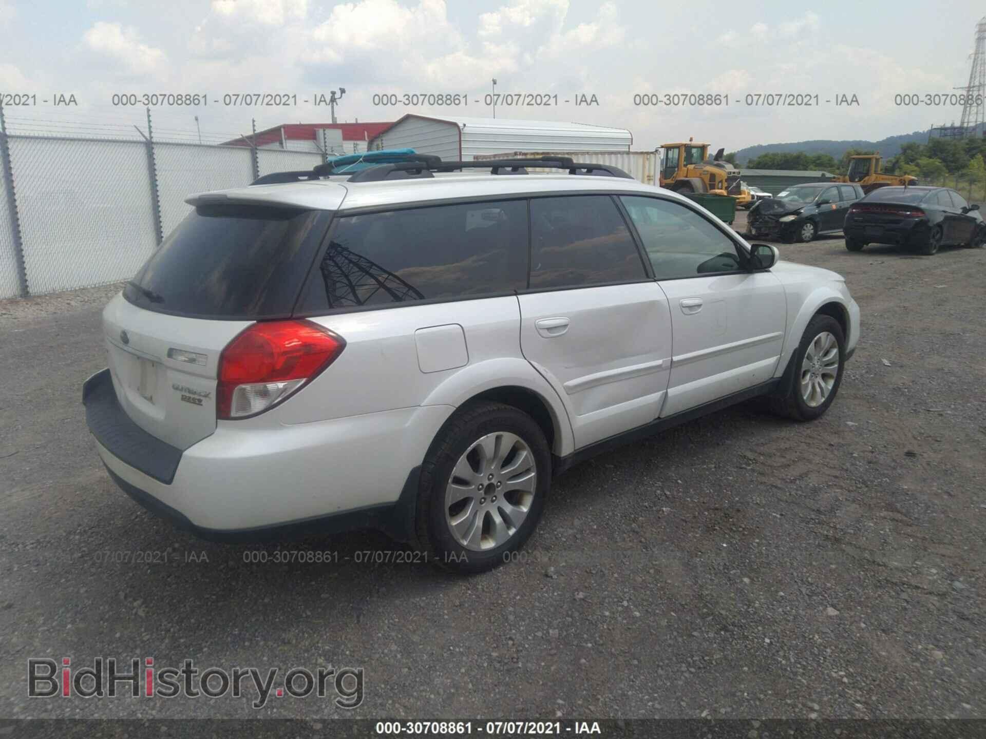 2009 SUBARU OUTBACK - VIN: 4S4BP66C897325052 - Фото 4