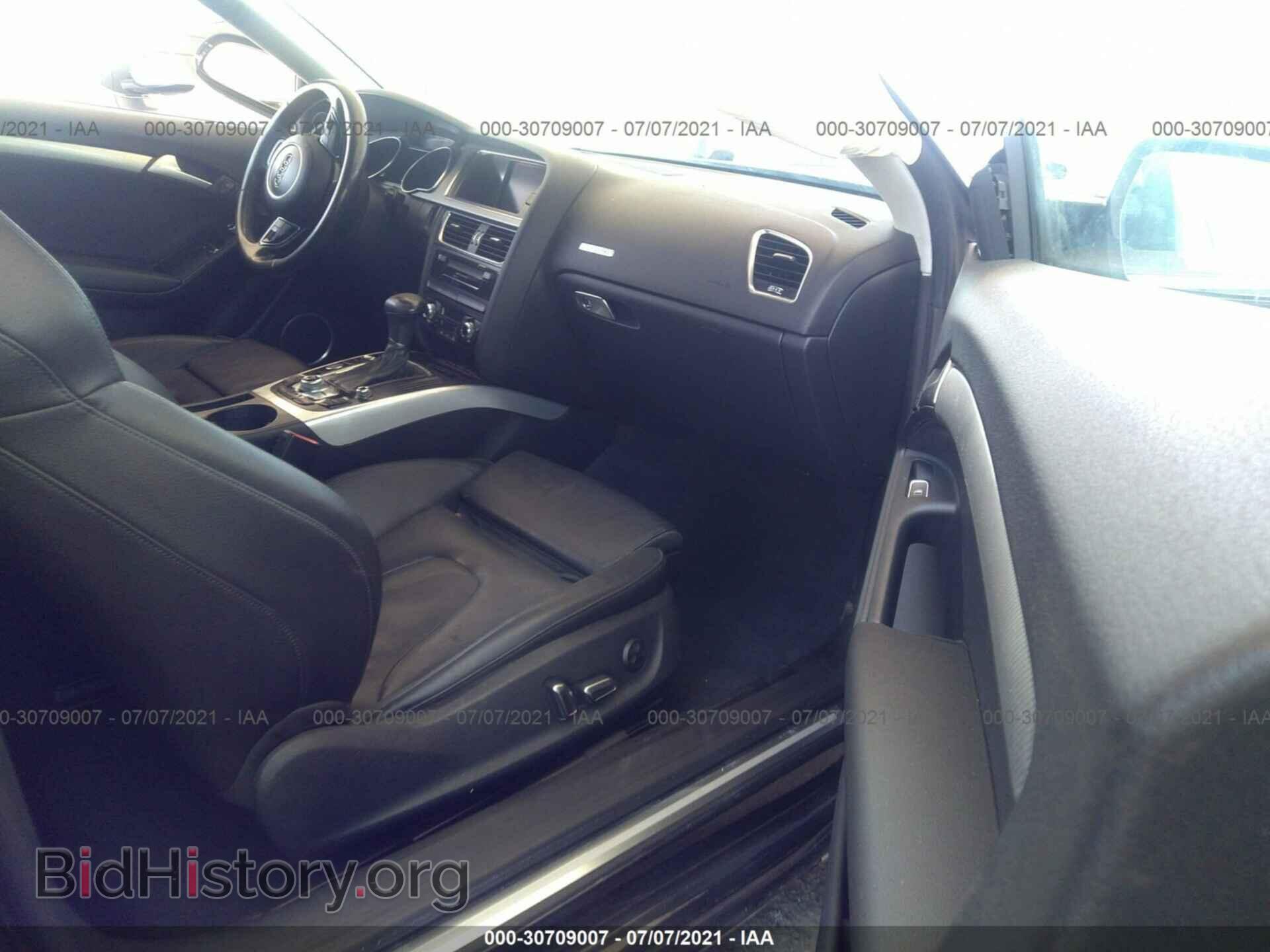 2013 AUDI A5 - VIN: WAUVFAFR4DA000936 - Фото 5