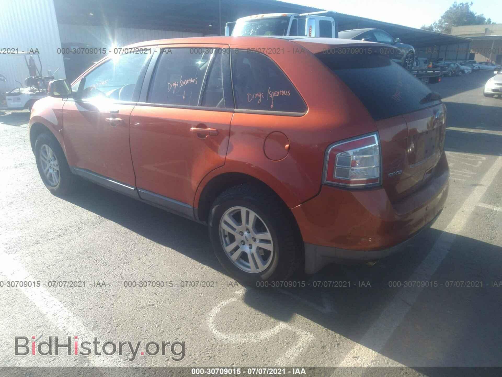 2008 FORD EDGE - VIN: 2FMDK38C58BA28247 - Фото 3