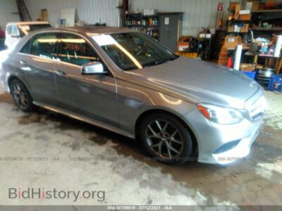 2015 Mercedes-Benz E-CLASS E 350 Luxury, серебристый — VIN WDDHF8JB7FB123376, IAAI