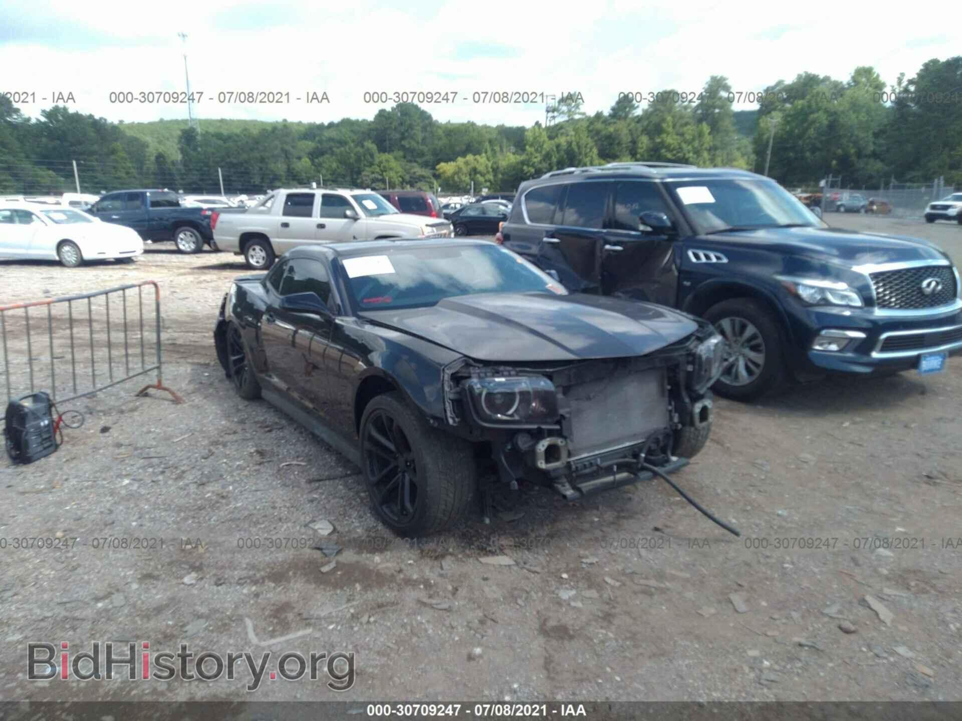 Фотография 2G1FJ1EP1C9800649 - CHEVROLET CAMARO 2012