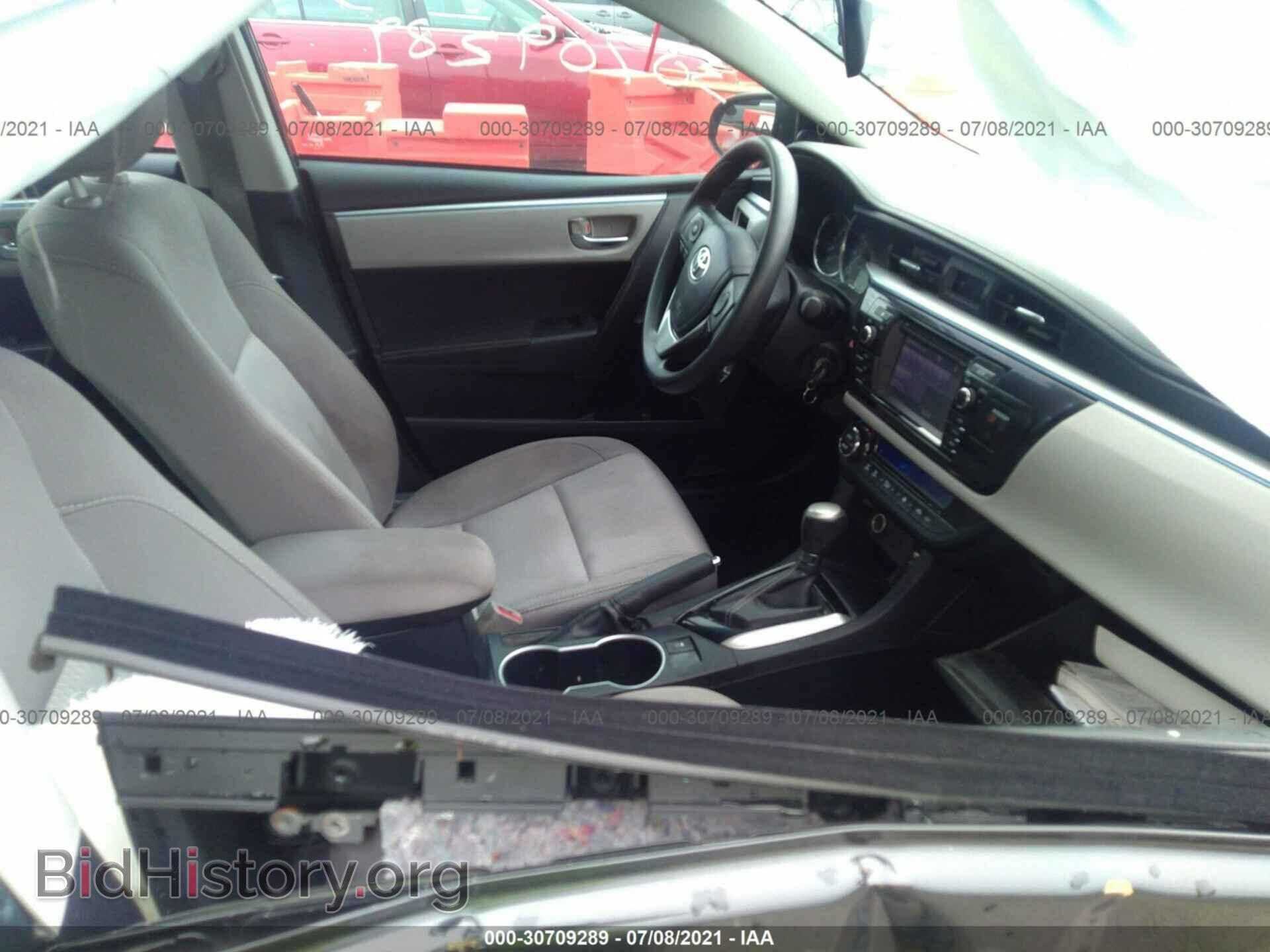 2014 TOYOTA COROLLA - VIN: 2T1BURHE9EC136710 - Фото 5