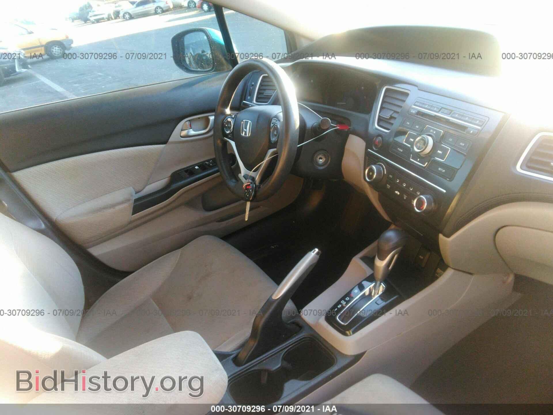 2013 HONDA CIVIC SDN - VIN: 19XFB2F58DE209633 - Фото 5