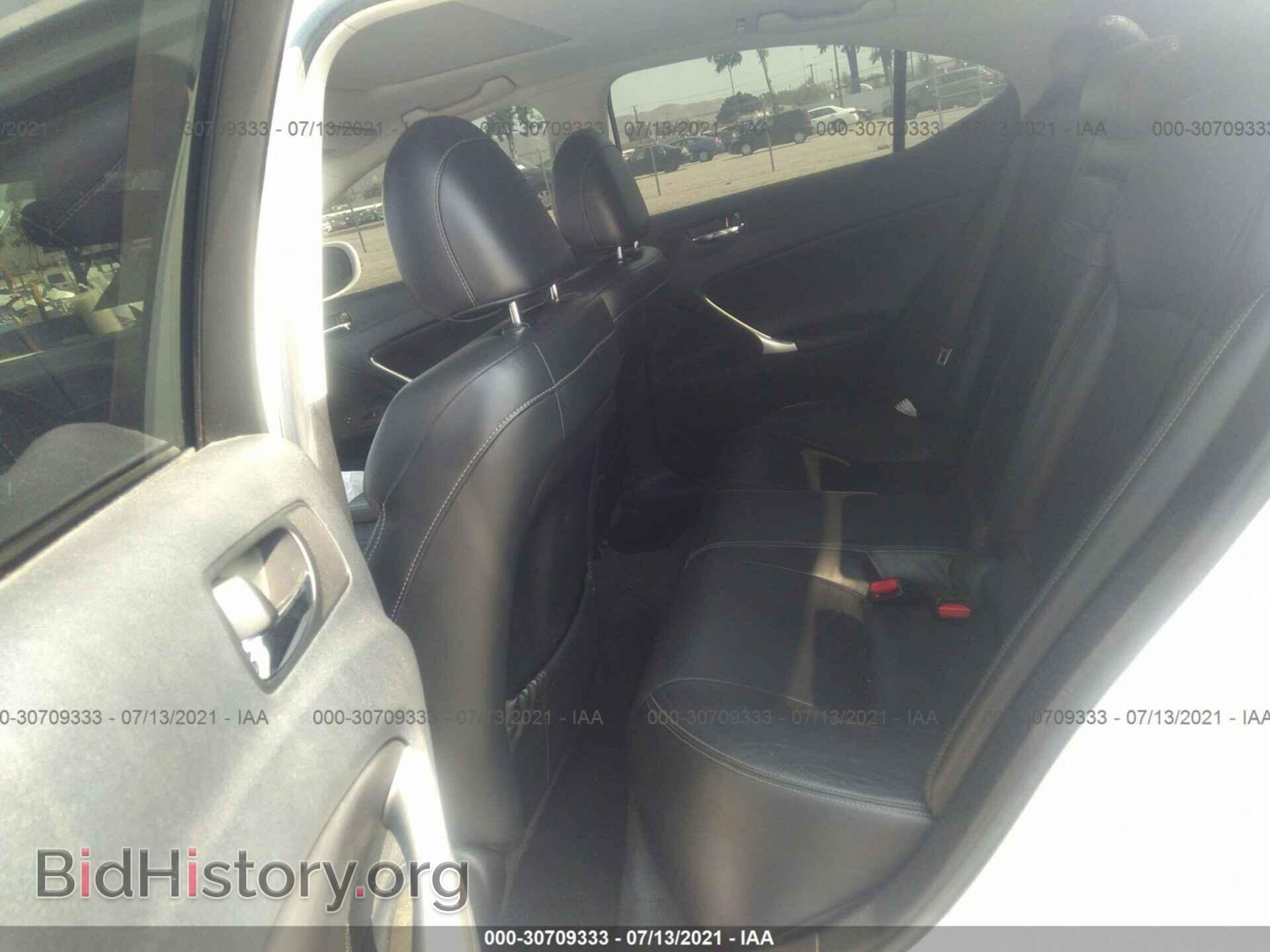 2010 LEXUS IS 350 - VIN: JTHBE5C22A5023836 - Фото 8