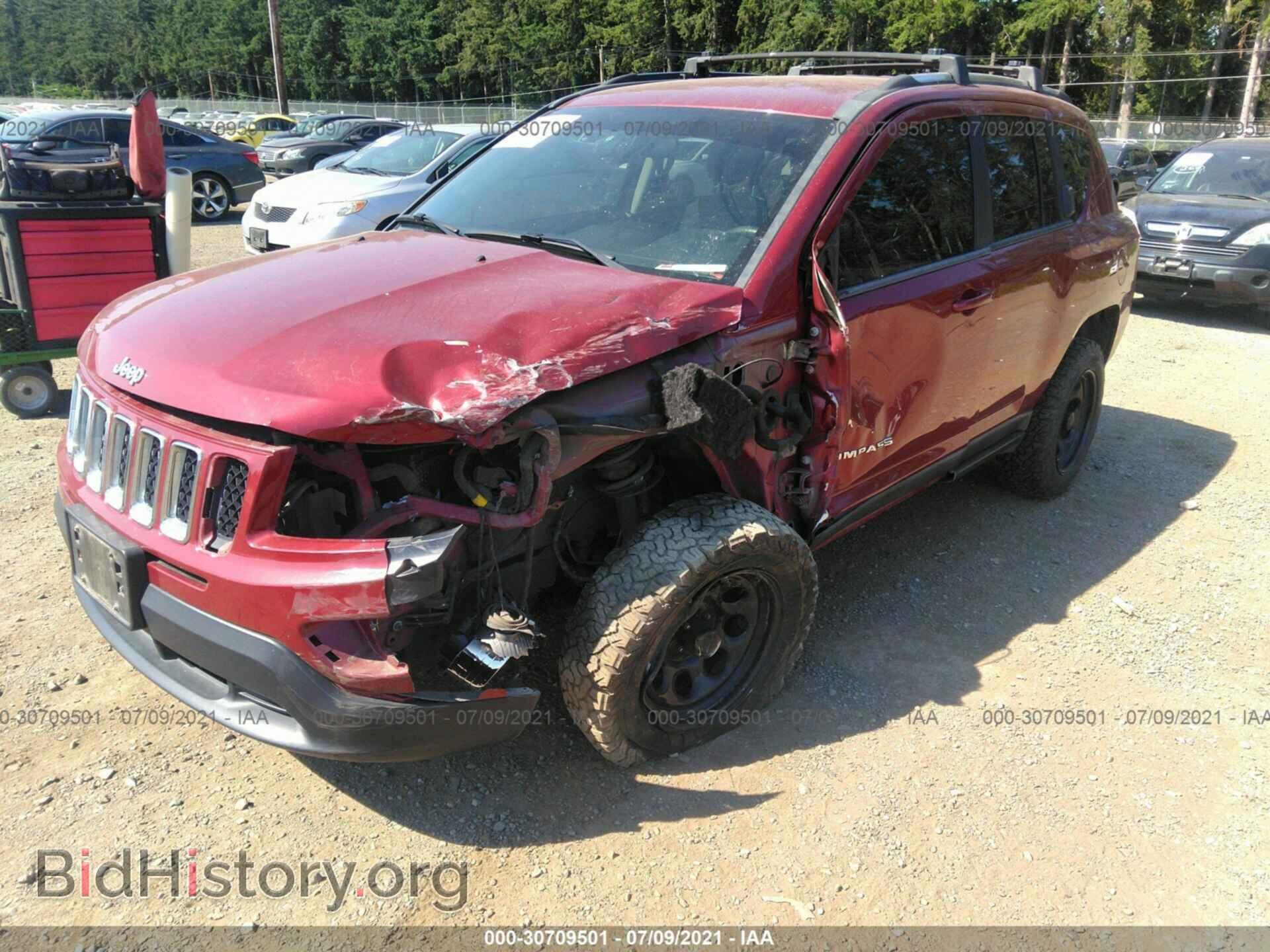 2011 JEEP COMPASS - VIN: 1J4NF1FB2BD149048 - Фото 2