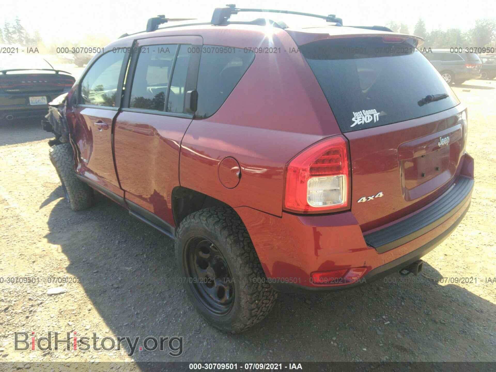 2011 JEEP COMPASS - VIN: 1J4NF1FB2BD149048 - Фото 3