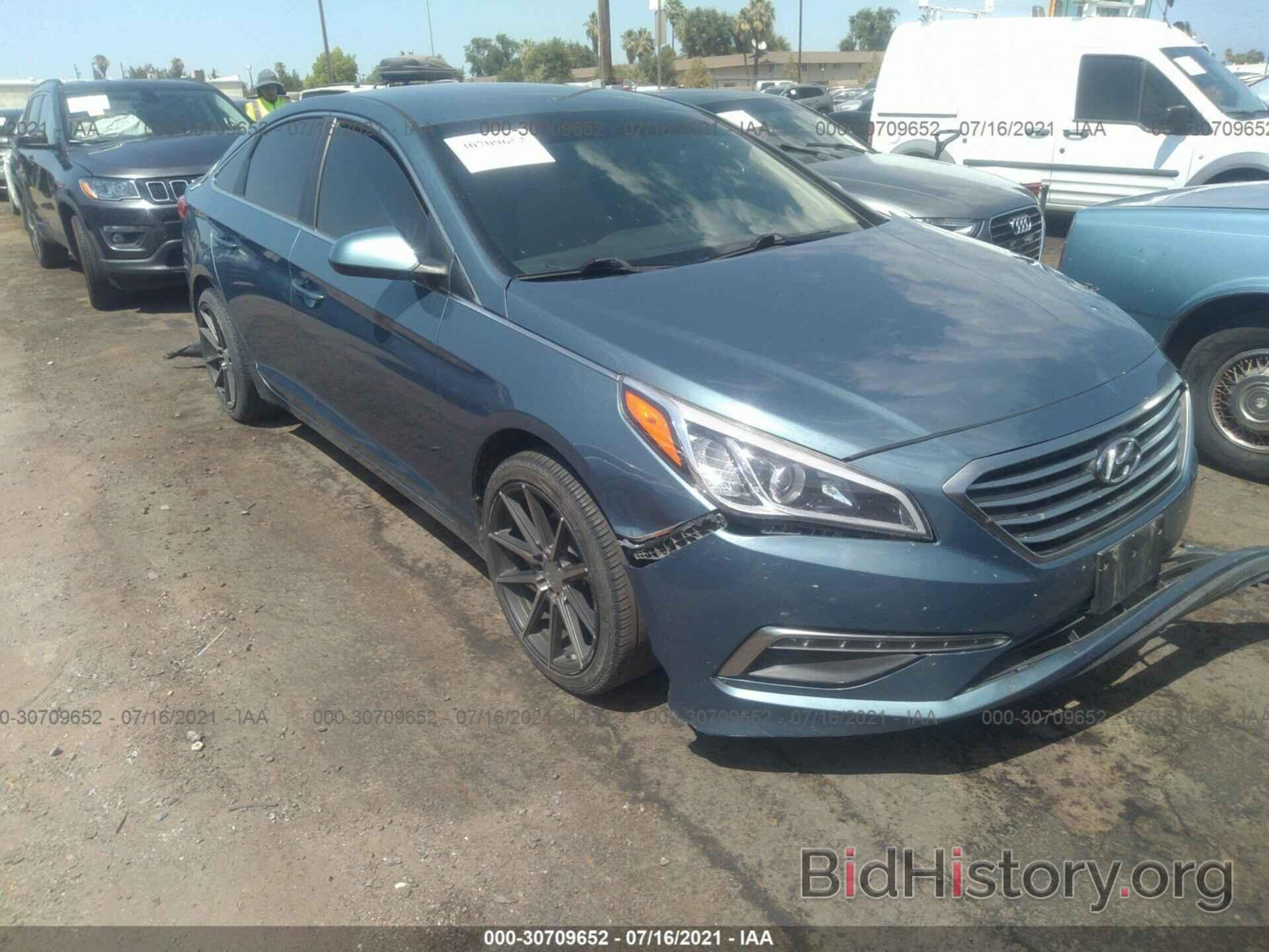 Фотография 5NPE24AF9FH038526 - HYUNDAI SONATA 2015