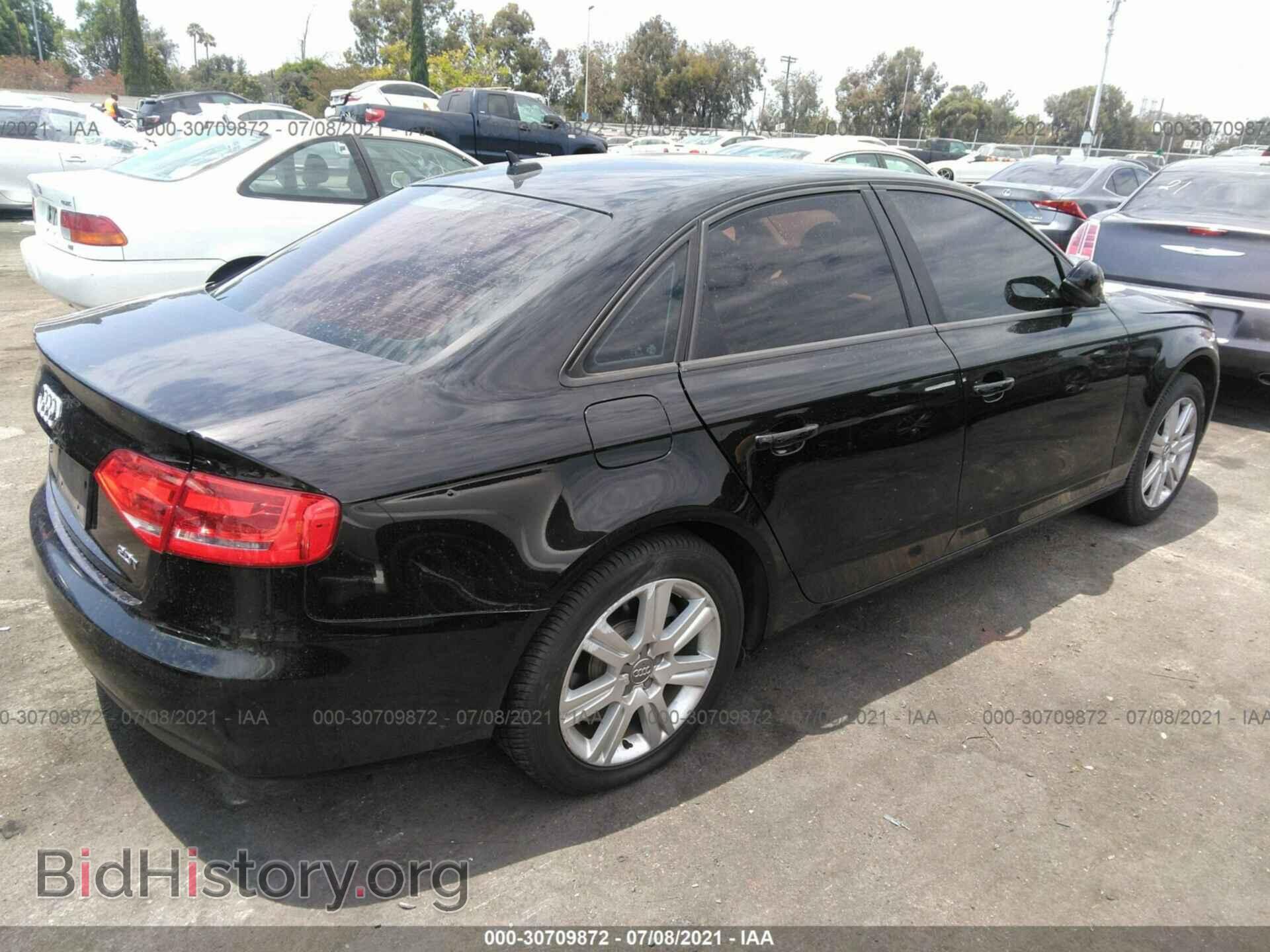 2011 AUDI A4 - VIN: WAUAFAFL6BN030312 - Фото 4