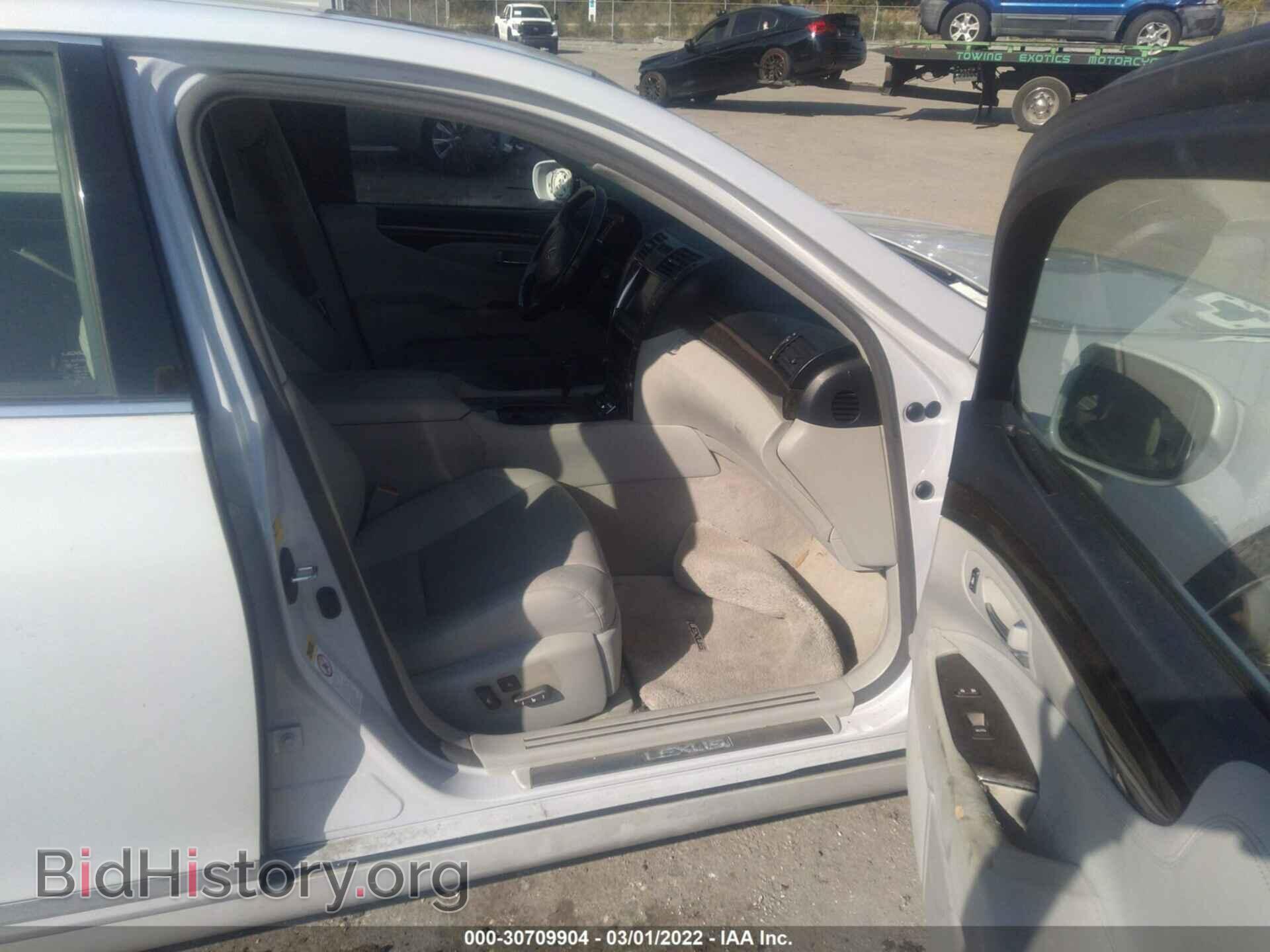 2008 LEXUS LS 460 - VIN: JTHBL46F285069613 - Фото 5