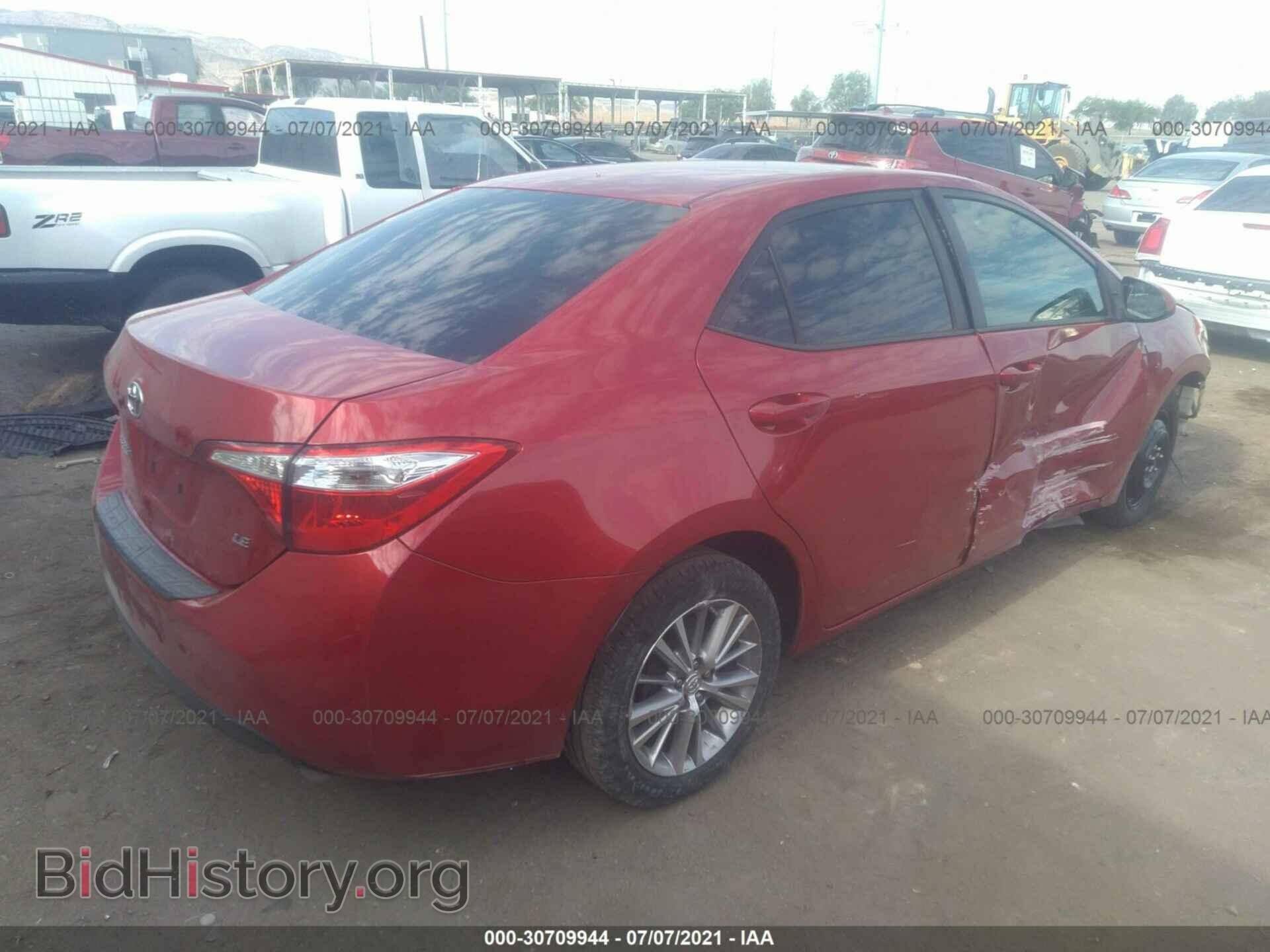 2014 TOYOTA COROLLA - VIN: 5YFBURHE2EP132224 - Фото 4