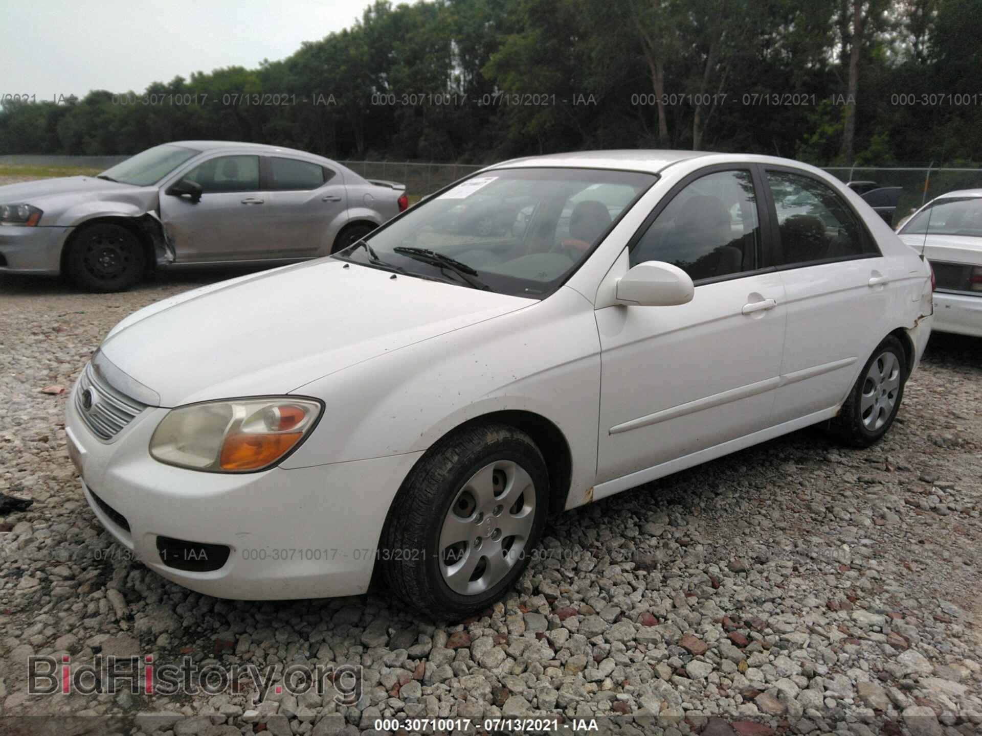 2007 KIA SPECTRA - VIN: KNAFE121175459894 - Фото 2
