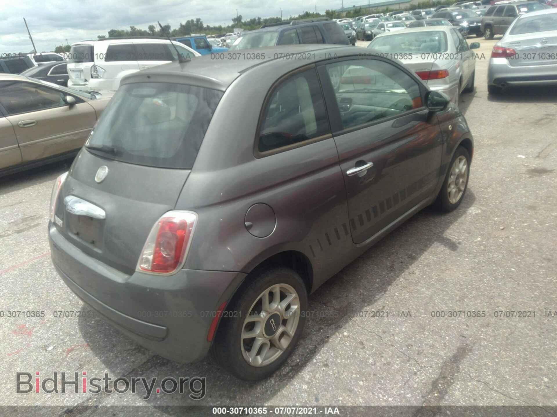 2012 FIAT 500 - VIN: 3C3CFFAR0CT124504 - Фото 4