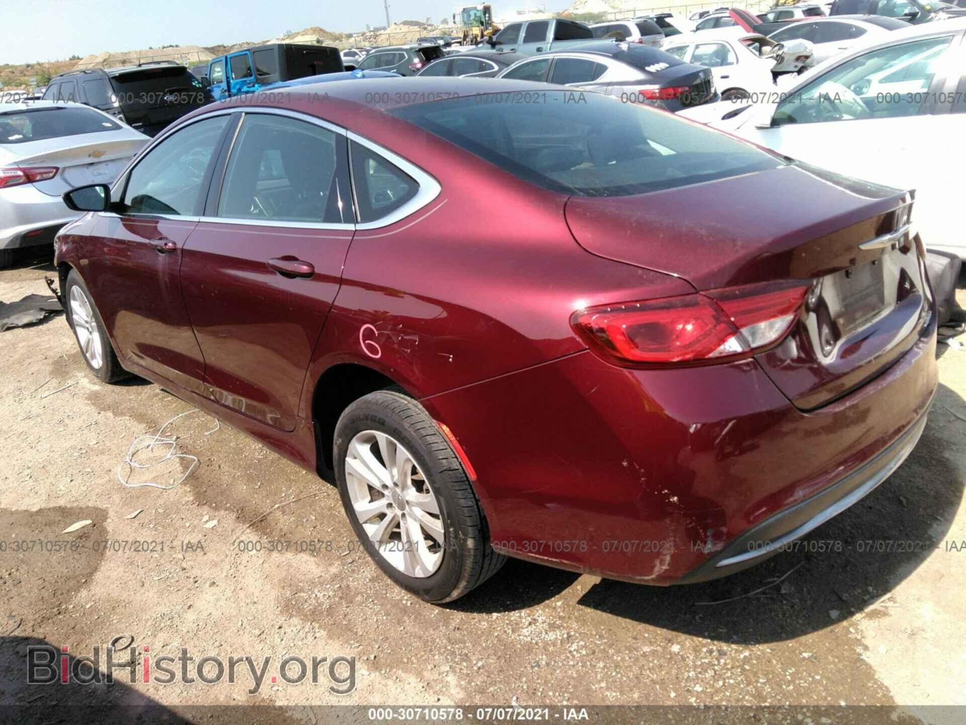 2016 CHRYSLER 200 - VIN: 1C3CCCAB3GN130541 - Фото 3
