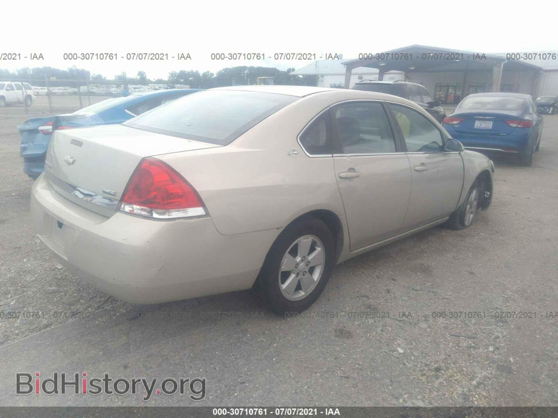 2008 CHEVROLET IMPALA - VIN: 2G1WT58K181219269 - Фото 4
