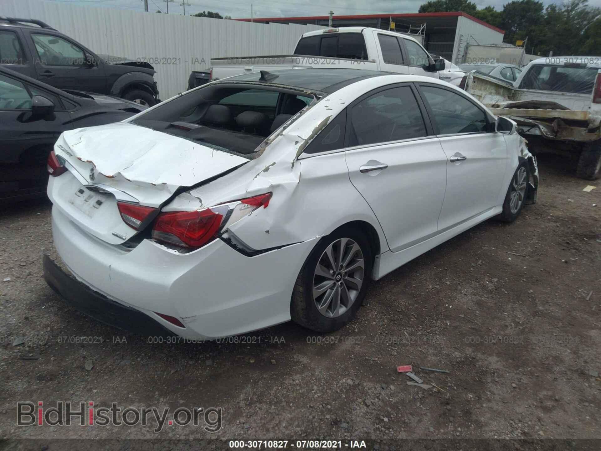 2014 HYUNDAI SONATA - VIN: 5NPEC4AC7EH818137 - Фото 4