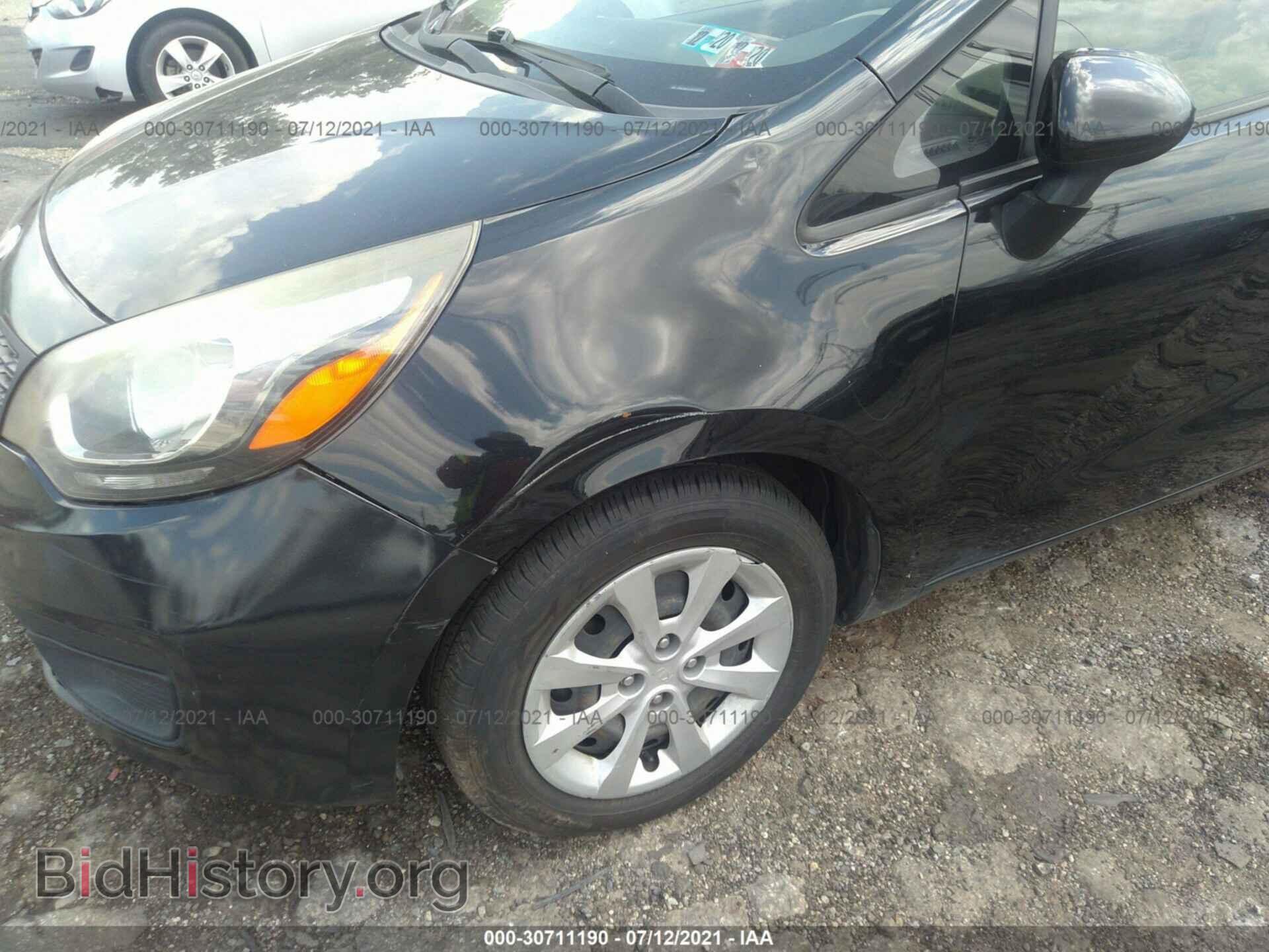 2013 KIA RIO - VIN: KNADM4A38D6165199 - Фото 6
