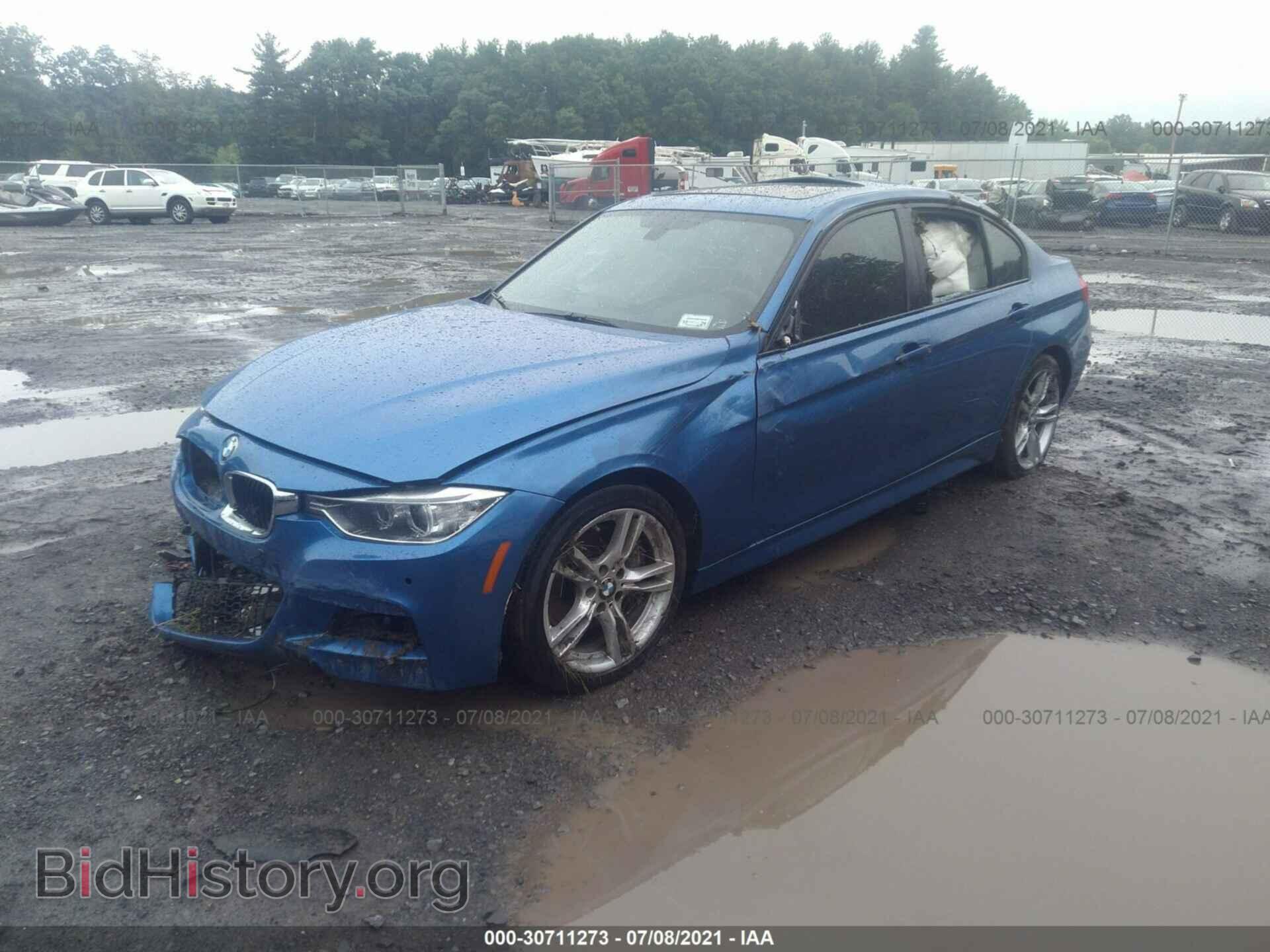 2013 BMW 3 SERIES - VIN: WBA3A9C55DF475343 - Photo 2