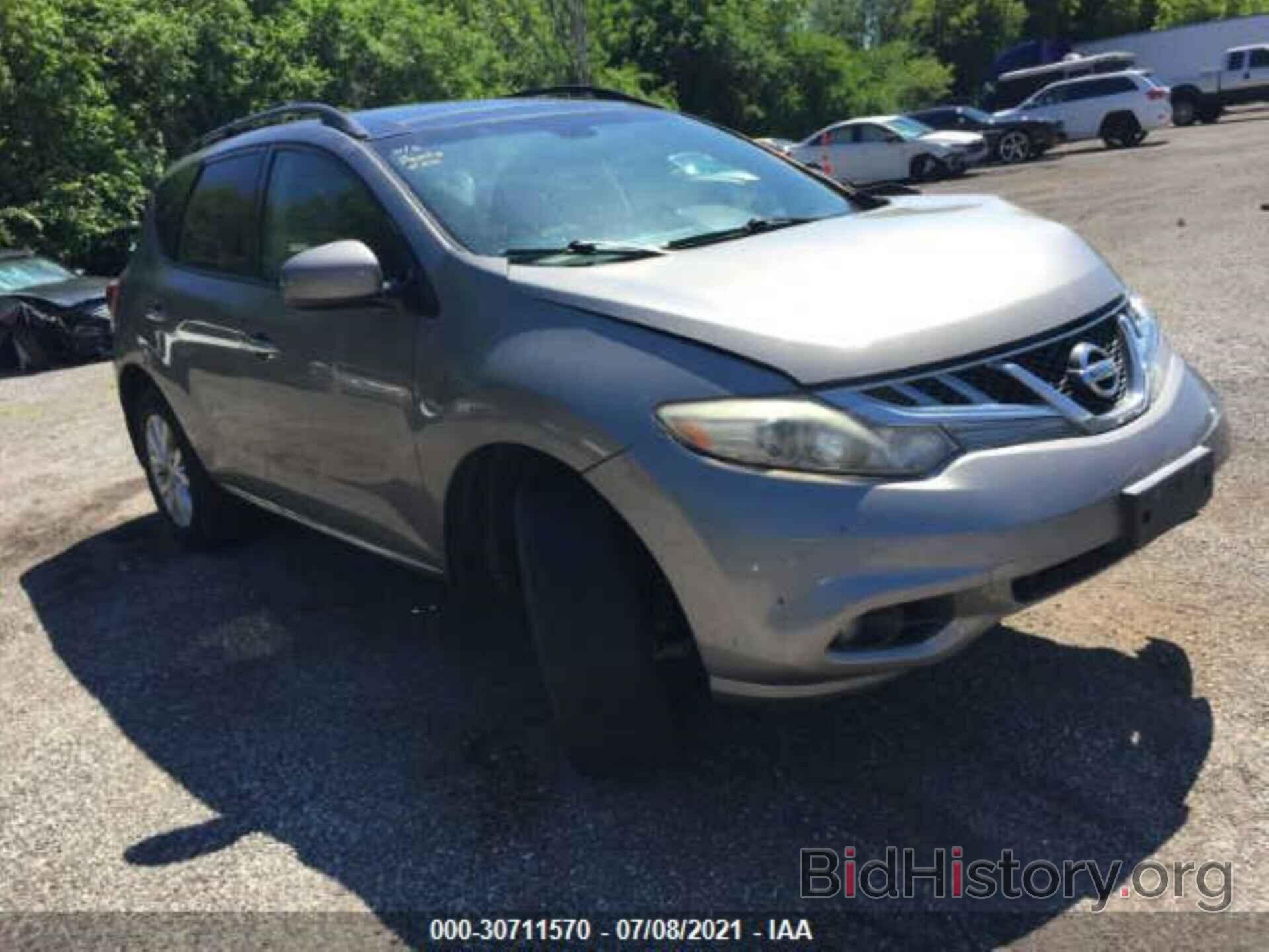 Photo JN8AZ1MW6CW214656 - NISSAN MURANO 2012