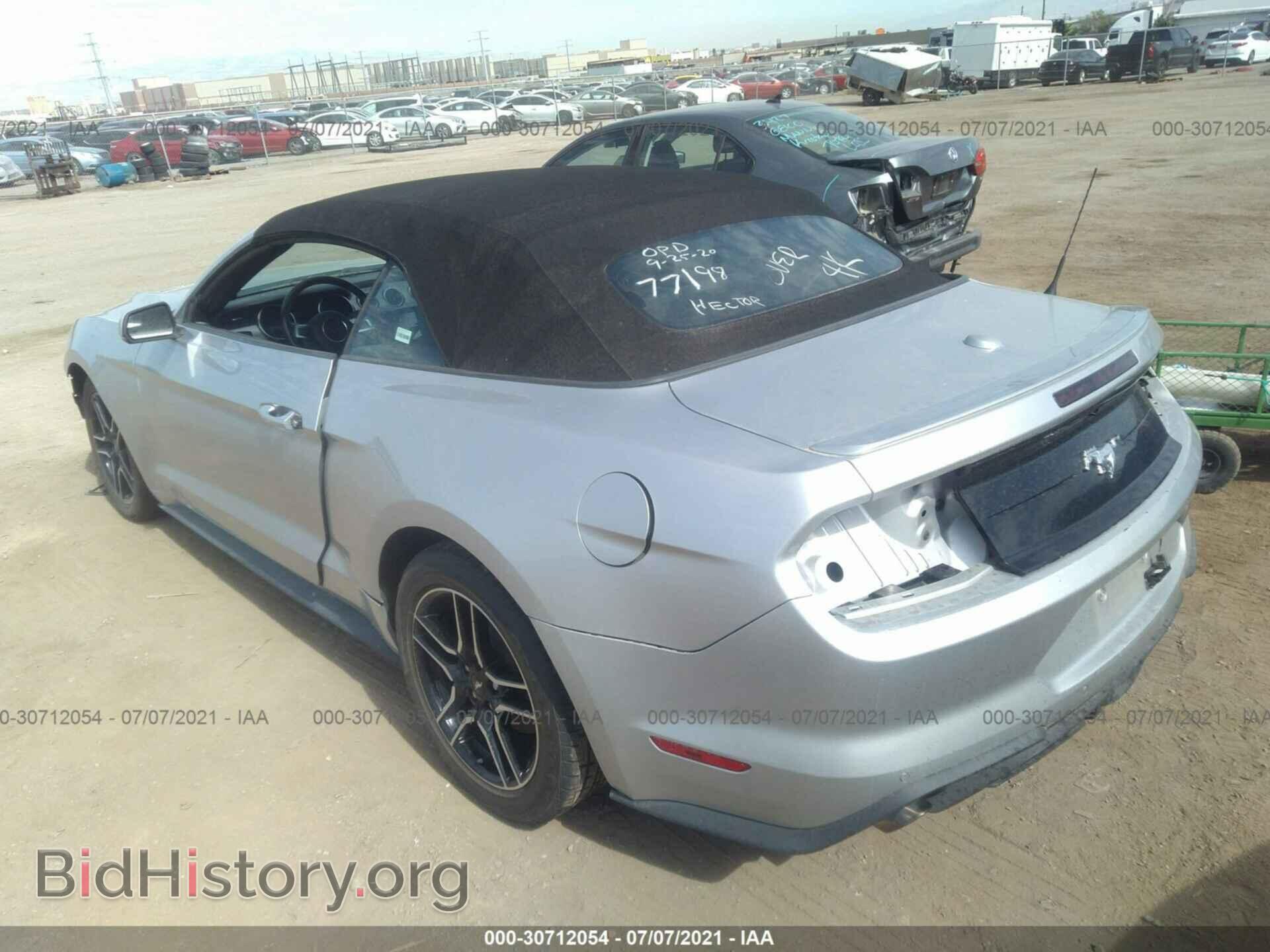 2019 FORD MUSTANG - VIN: 1FATP8UH1K5151917 - Фото 3