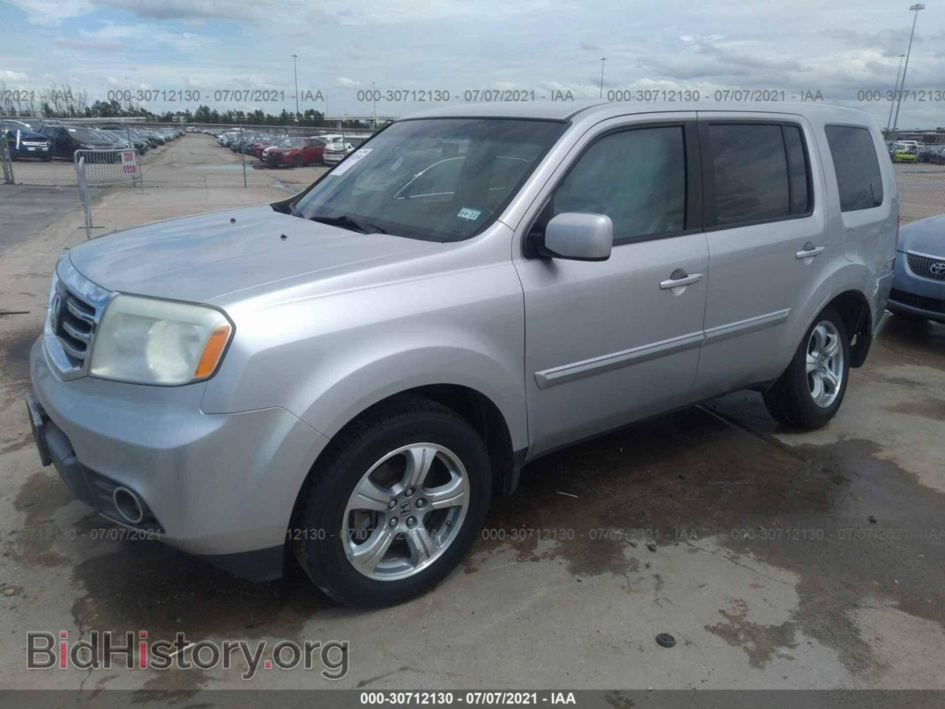 2012 HONDA PILOT - VIN: 5FNYF3H41CB021763 - Фото 2