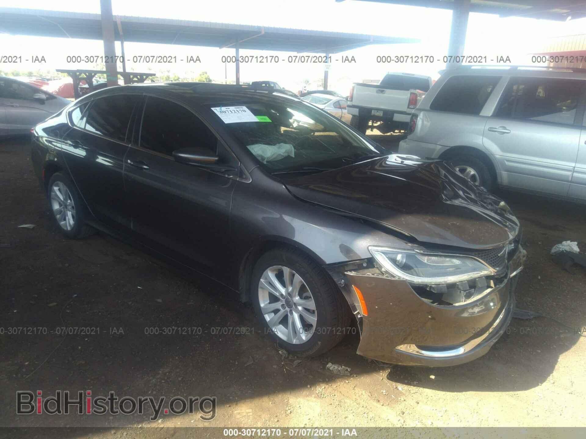 Фотография 1C3CCCAB1GN128142 - CHRYSLER 200 2016