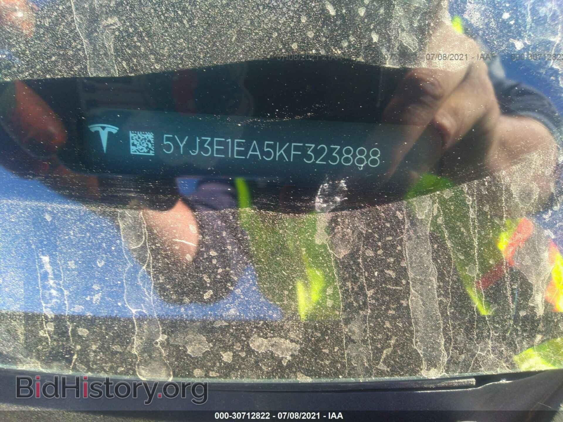 2019 TESLA MODEL 3 - VIN: 5YJ3E1EA5KF323888 - Photo 9