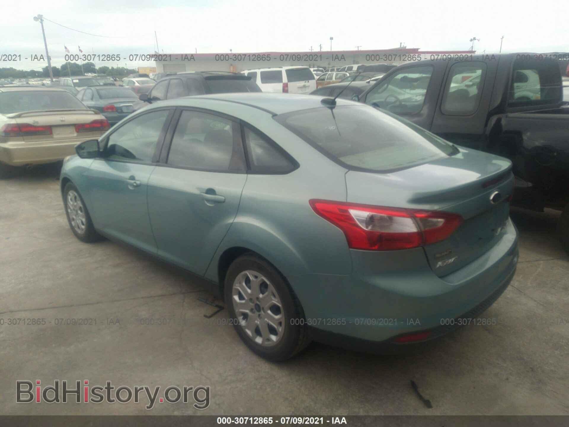 2012 FORD FOCUS - VIN: 1FAHP3F2XCL470215 - Фото 3