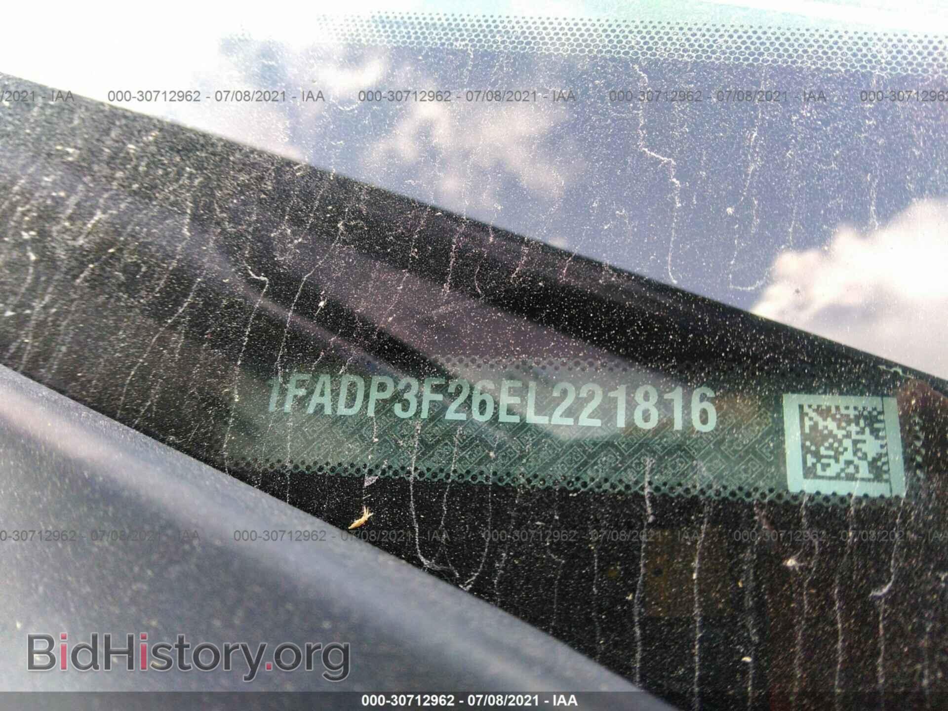 2014 FORD FOCUS - VIN: 1FADP3F26EL221816 - Фото 9