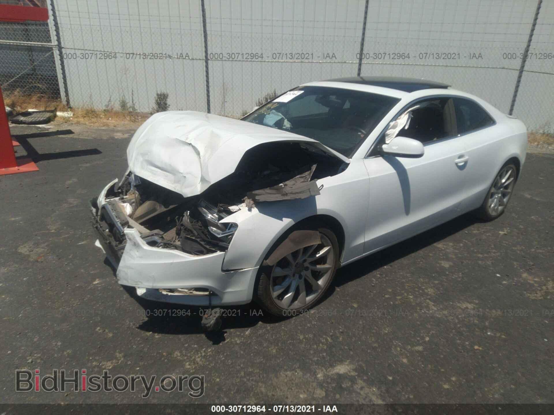 2014 AUDI A5 - VIN: WAULFAFR9EA014517 - Фото 2