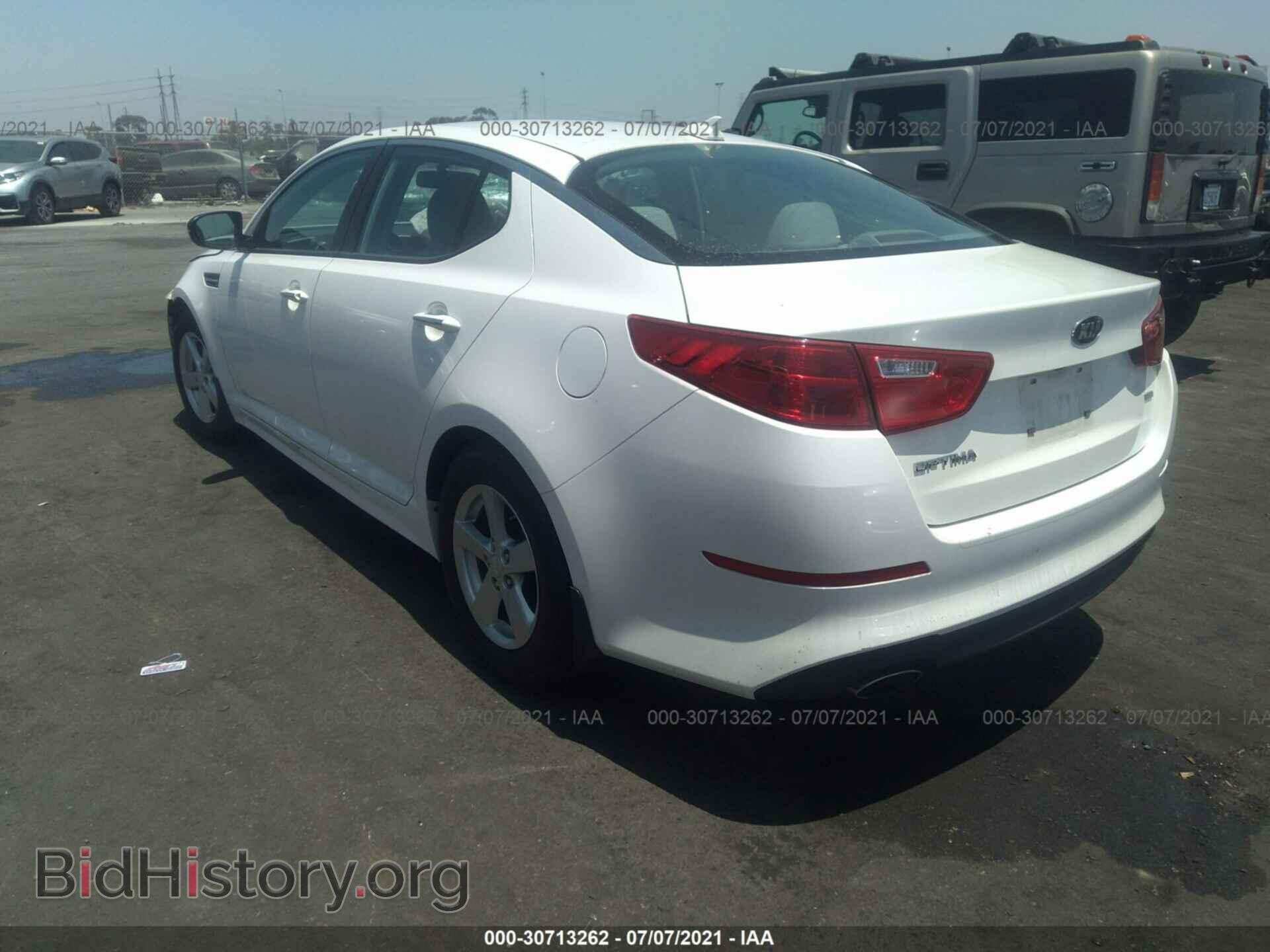 2015 KIA OPTIMA - VIN: KNAGM4A79F5661668 - Фото 3