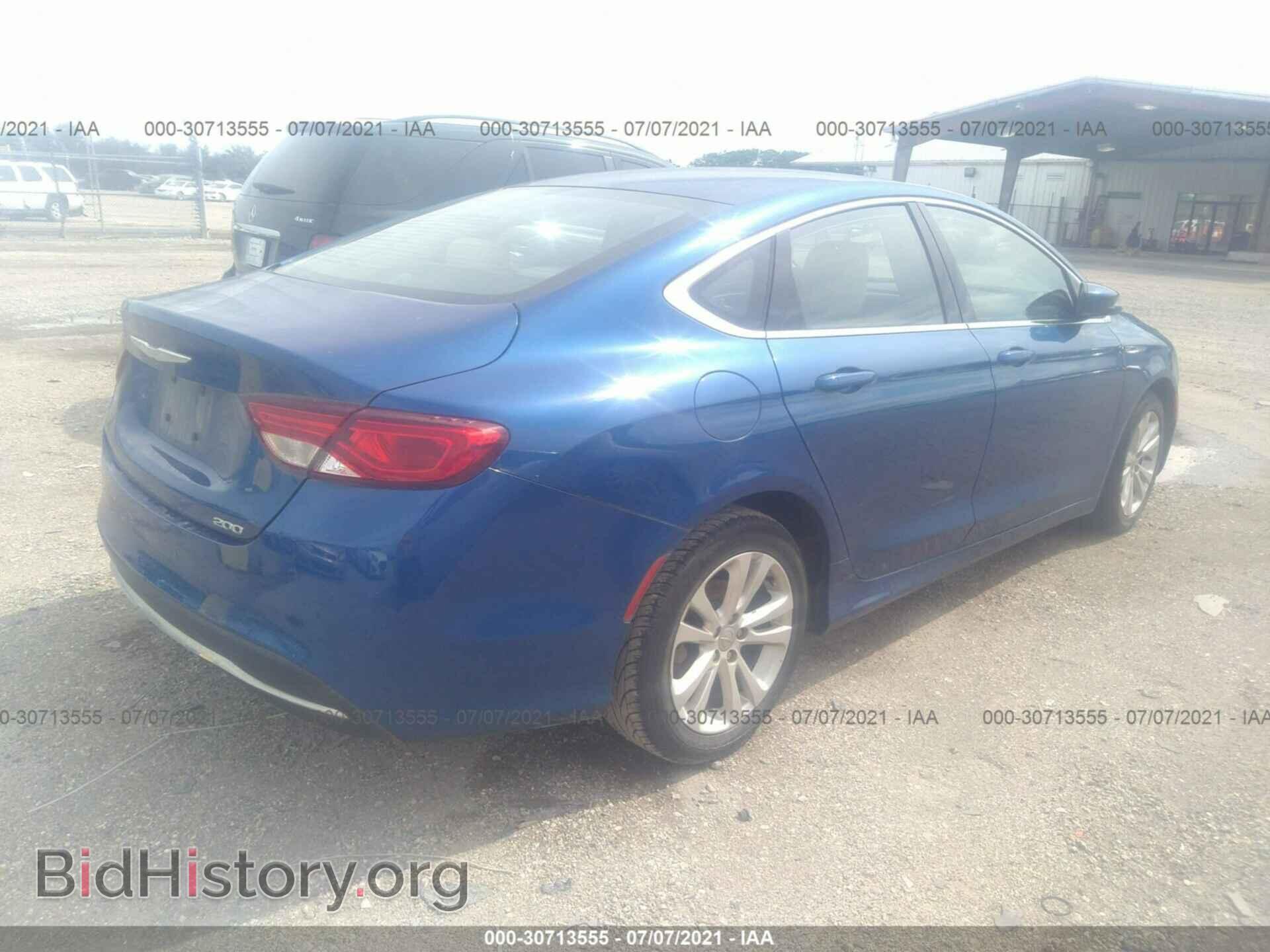 2015 CHRYSLER 200 - VIN: 1C3CCCAB0FN557562 - Фото 4