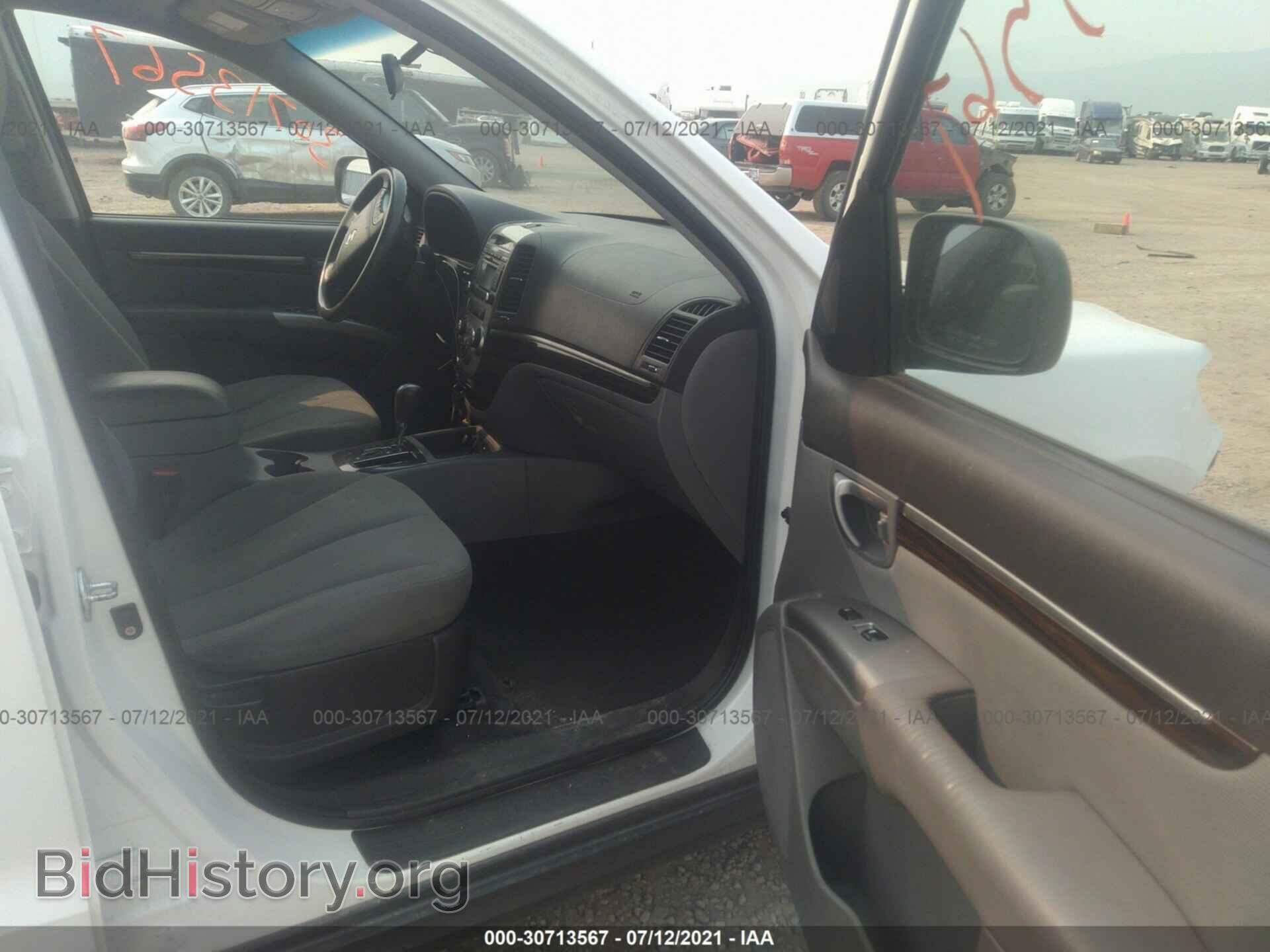 2010 HYUNDAI SANTA FE - VIN: 5NMSGDAB5AH363746 - Фото 5