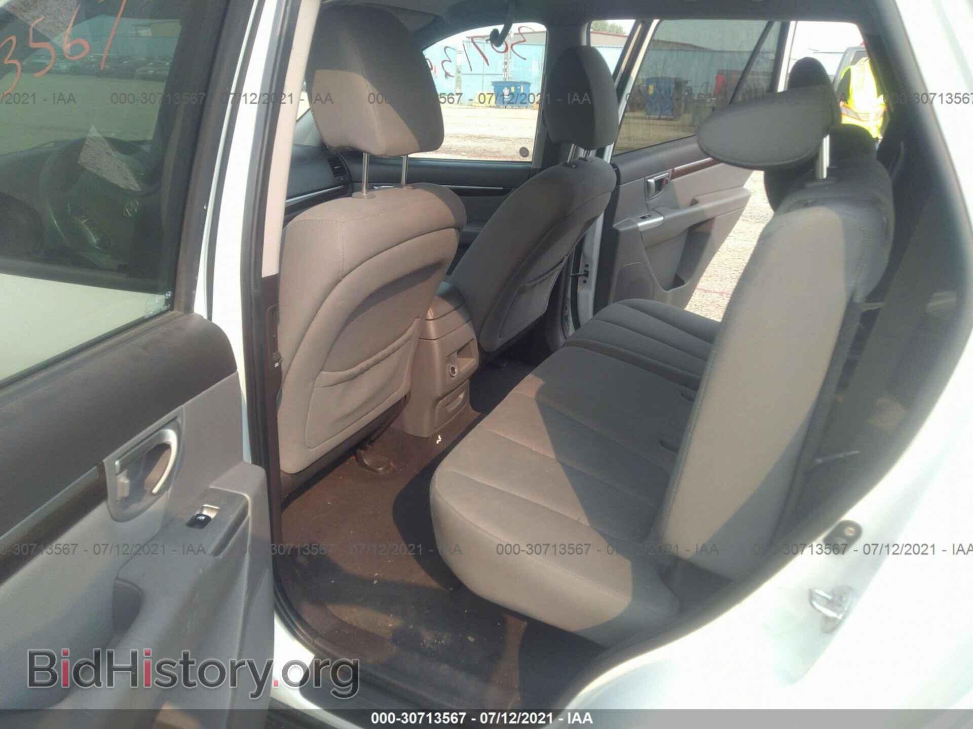 2010 HYUNDAI SANTA FE - VIN: 5NMSGDAB5AH363746 - Фото 8