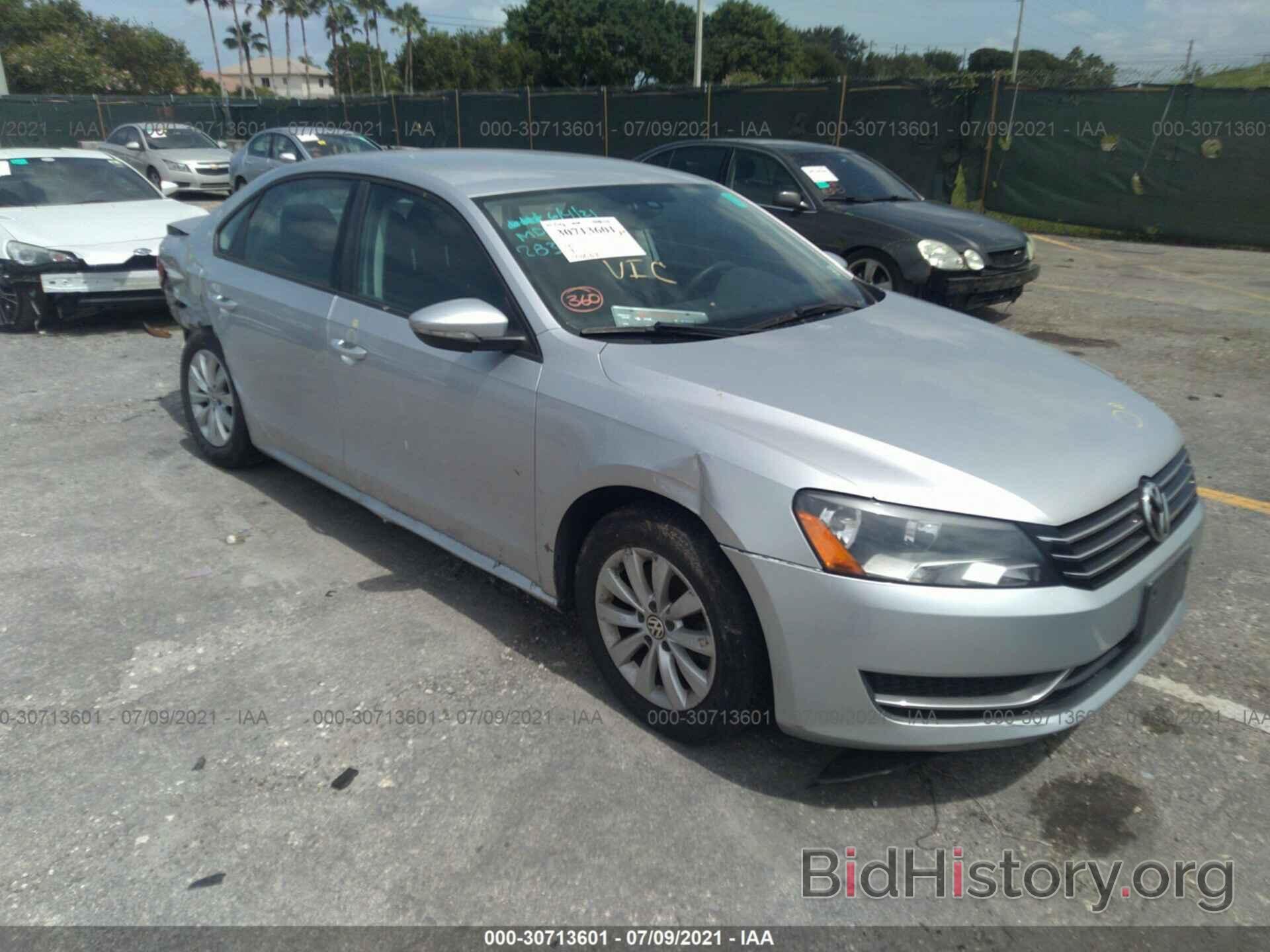 Photo 1VWAH7A34CC094642 - VOLKSWAGEN PASSAT 2012