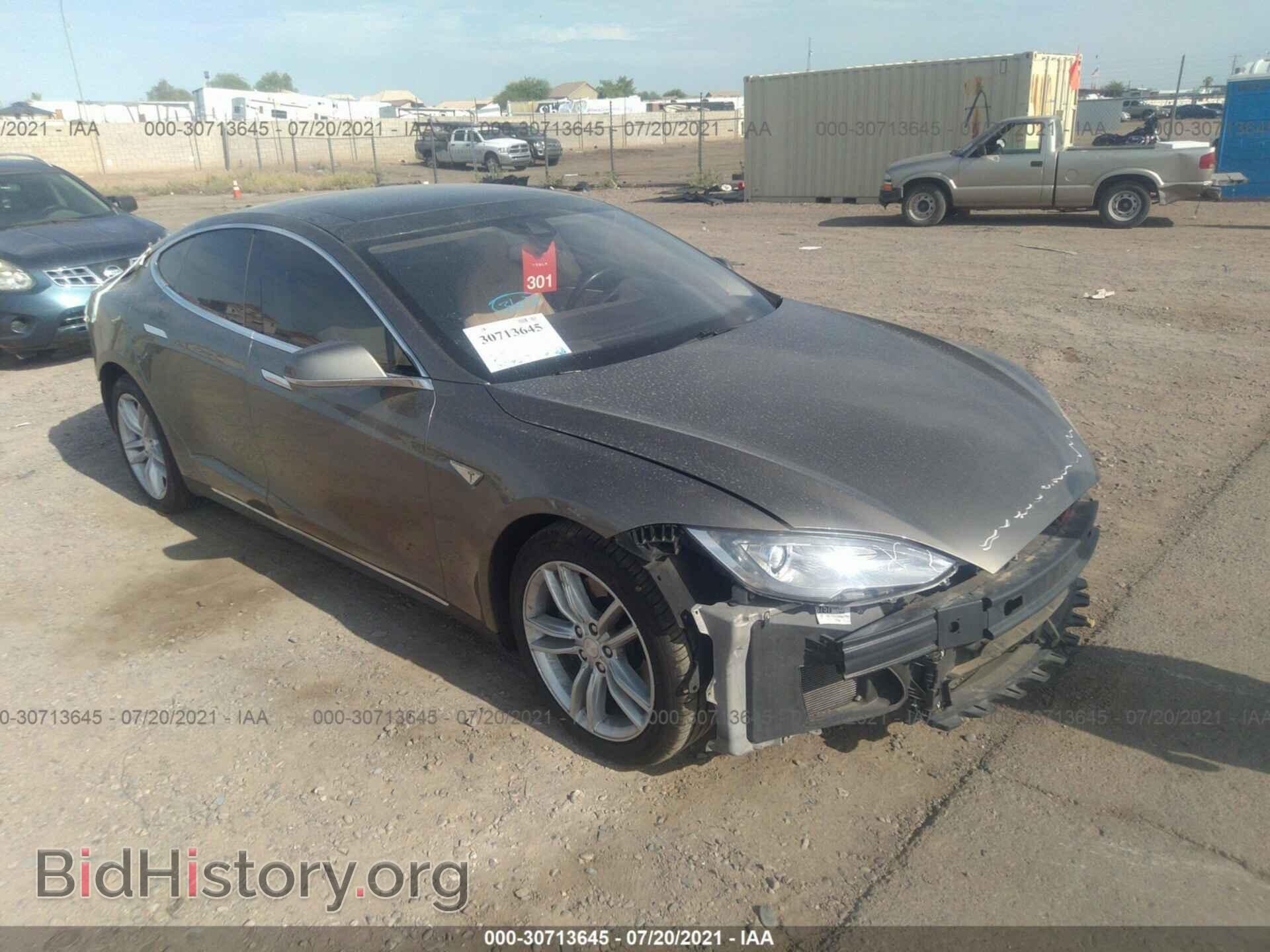 Photo 5YJSA1S19FF100349 - TESLA MODEL S 2015