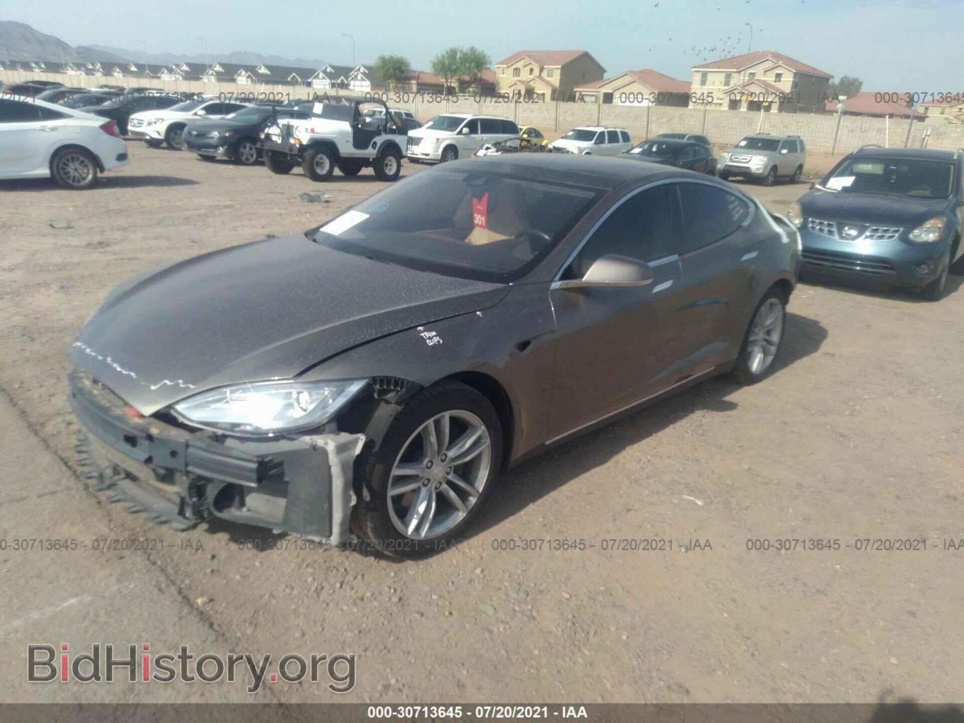 2015 TESLA MODEL S - VIN: 5YJSA1S19FF100349 - Photo 2