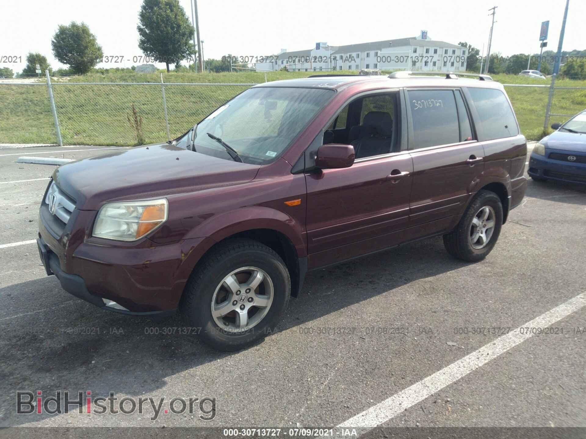 2007 HONDA PILOT - VIN: 2HKYF18597H513574 - Фото 2